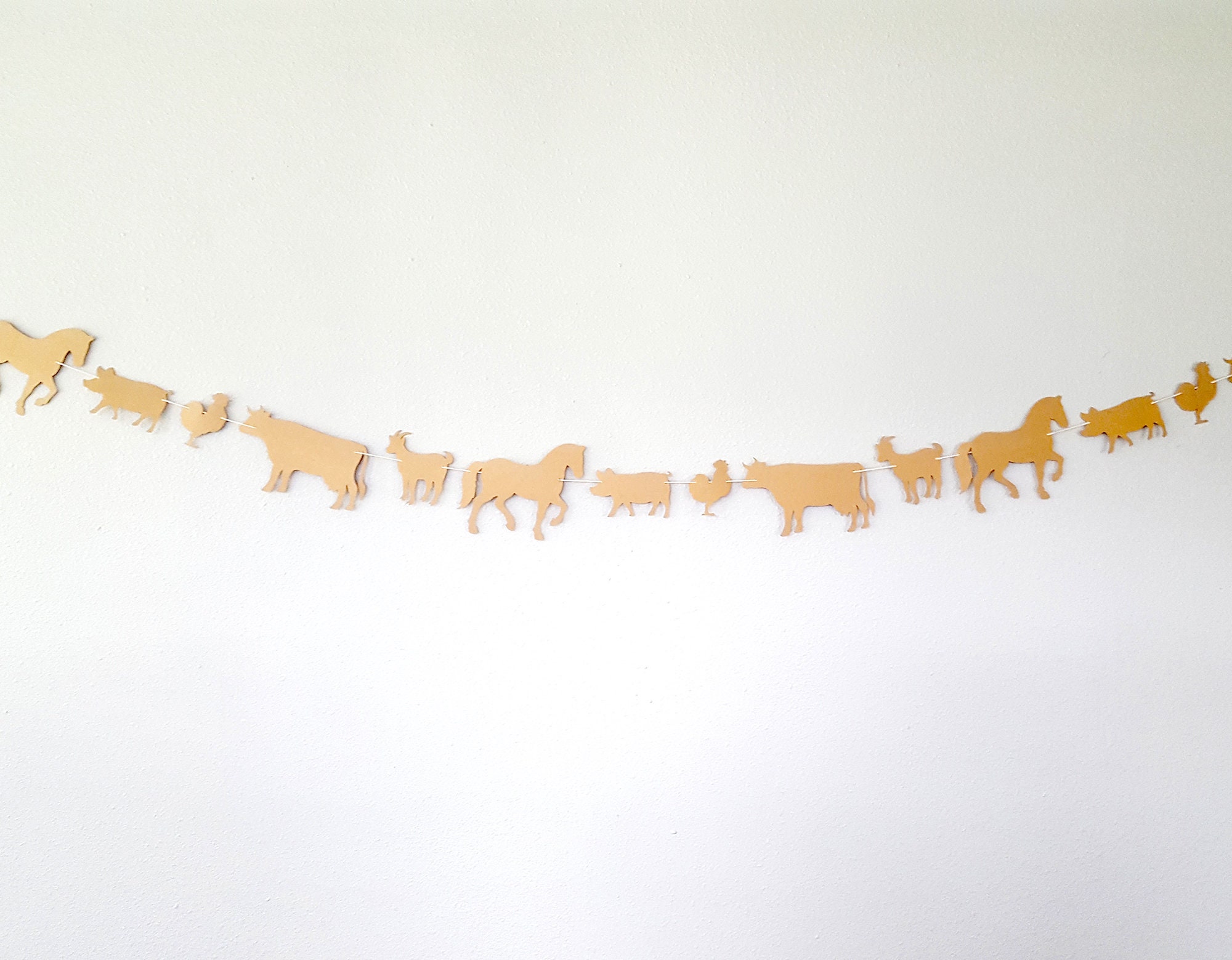 Farm Animals Banner Farm Banner Livestock Banner Farm Party - Etsy