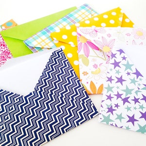 Handmade Envelopes, A2 Envelope, Scrapbooking Envelopes, 12 Card Envelopes, Note Envelope, Scrapbook Paper Envelopes, Pretty Paper Envelopes
