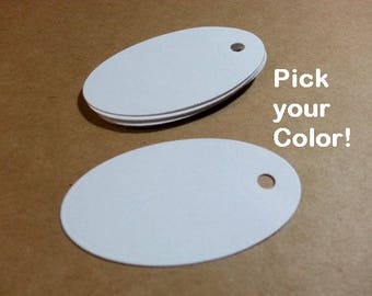 Oval Tags, Oblong Tags, Round Tags, Oval Label Tags, Gift Tags, Price Tags, Wedding Tags, Oblong Tag, Oval Gift Tags, 50 pieces Tags, Gifts