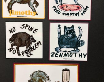 Jimothy Sticker Pack