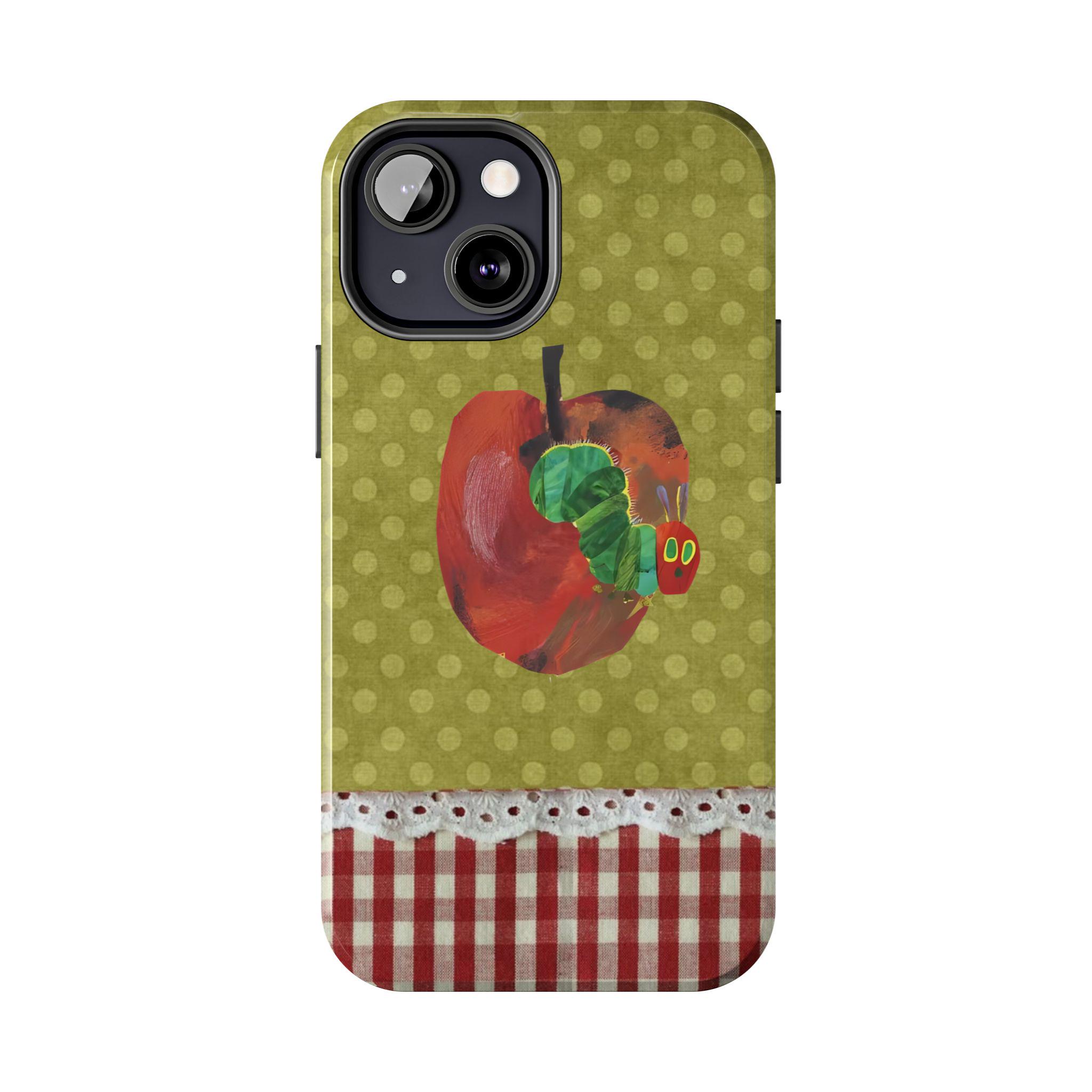 Twee Phone Very Hungry Caterpillar Apple Twee Phone Cases, Cottagecore Gingham ...