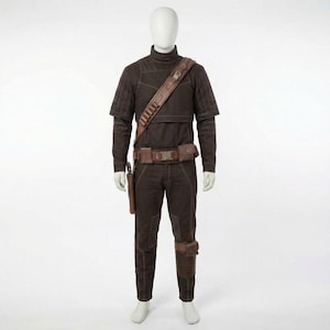 Starwars Inspired Brown Mandalorian Cosplay Costume | Starwars Inspired Brown Mandalorian Cosplay Costume image 5