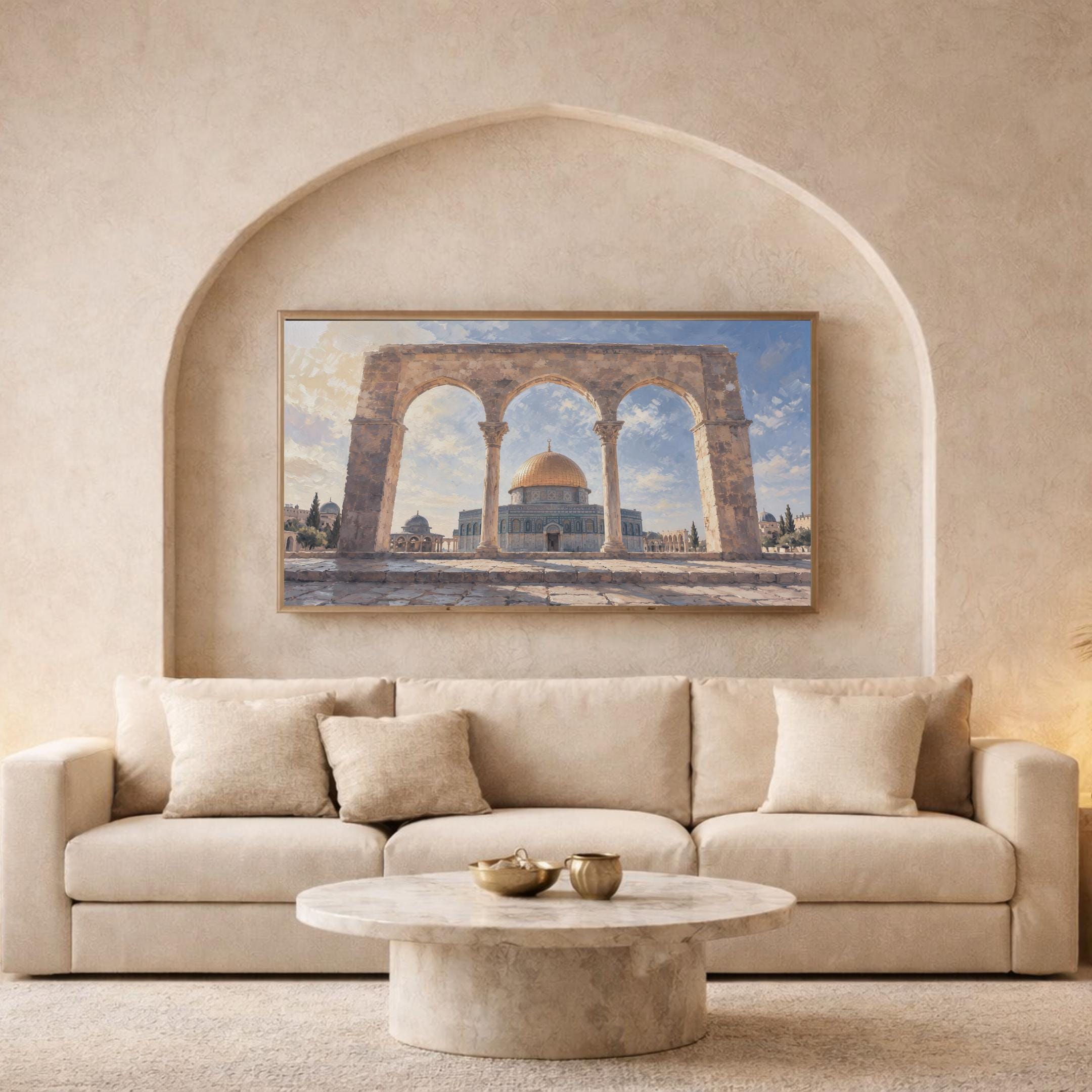 Dome of the Rock Islamic Frame TV Art Jerusalem 4K Digital Download Display Artwork — image 8