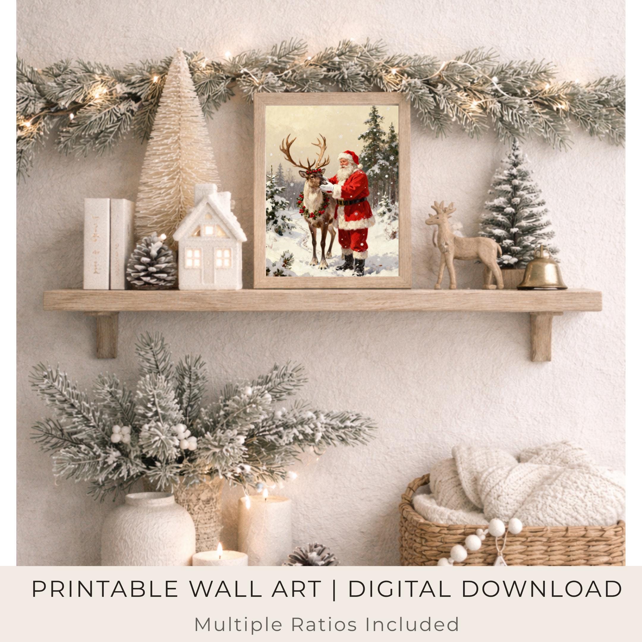 Santa’s Woodland Reindeer Greeting — image 3
