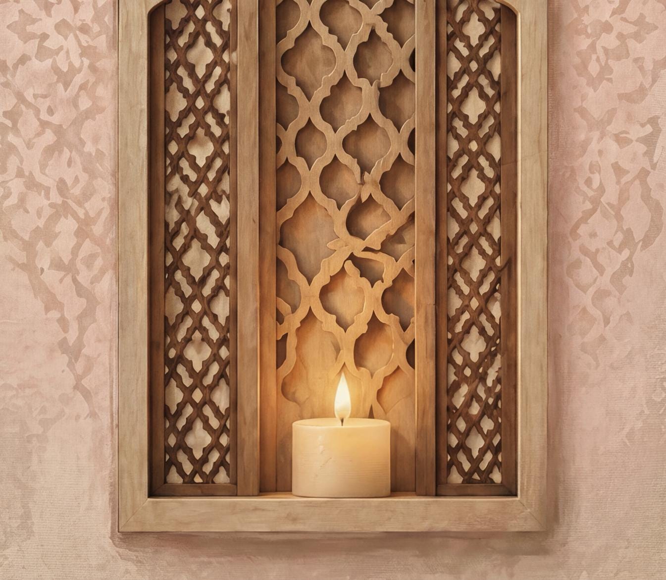 Candle within an Ornamental Niche — image 9