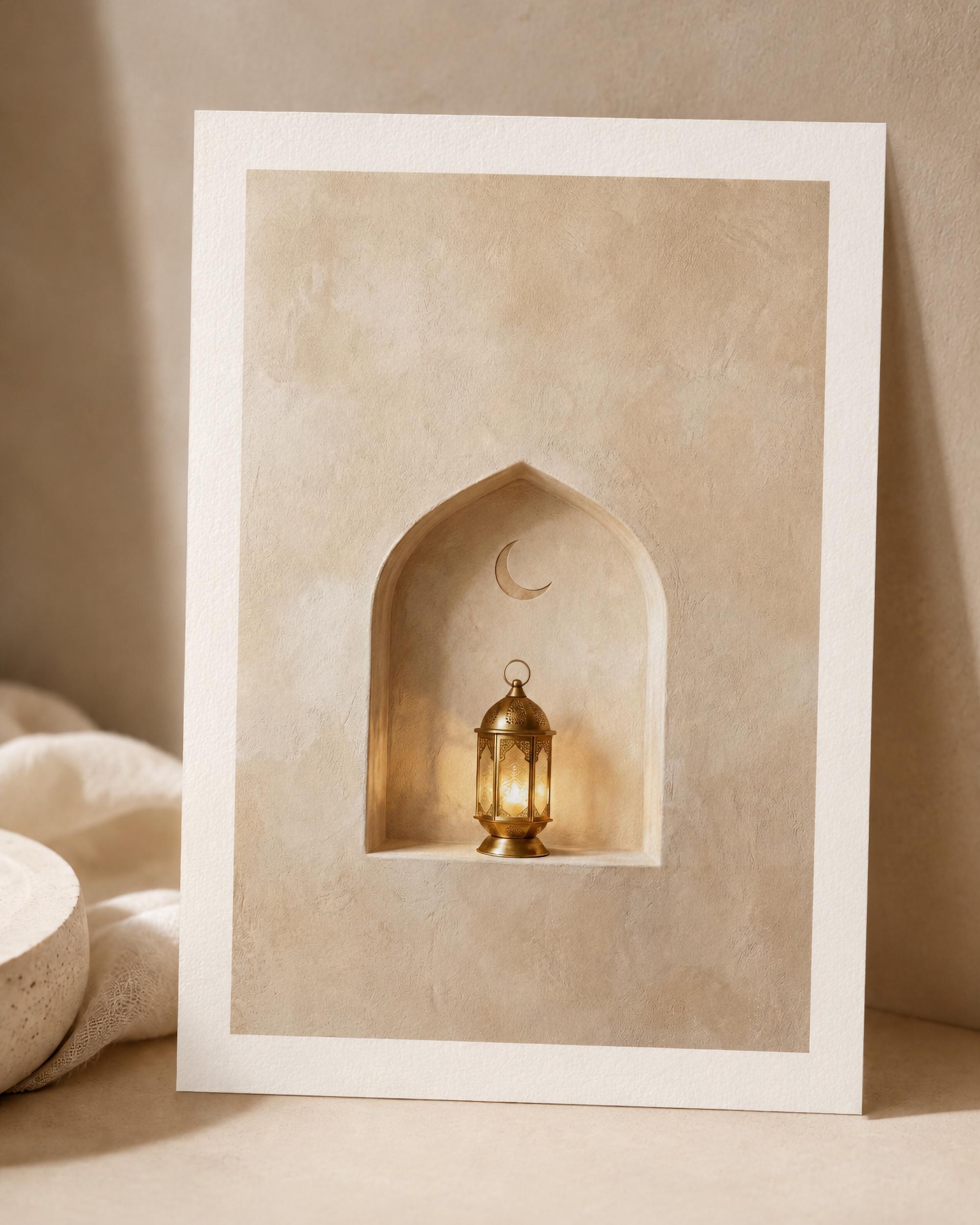 Lantern within a Soft Neutral Arch — image 2