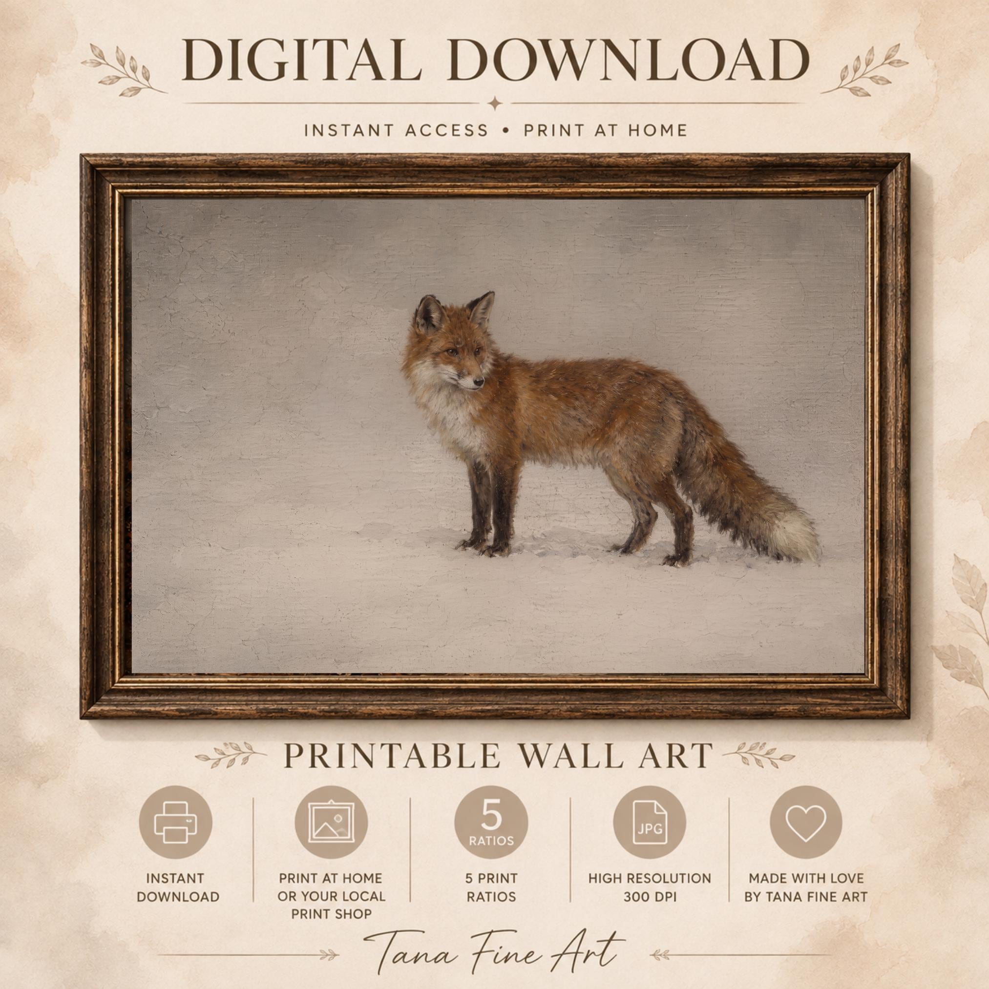 Russet Fox Woodland Study — image 7