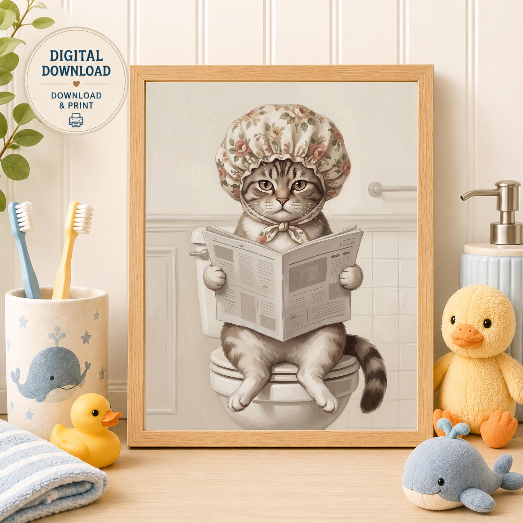 Bathroom Animal Antics — Set of 20 — image 9