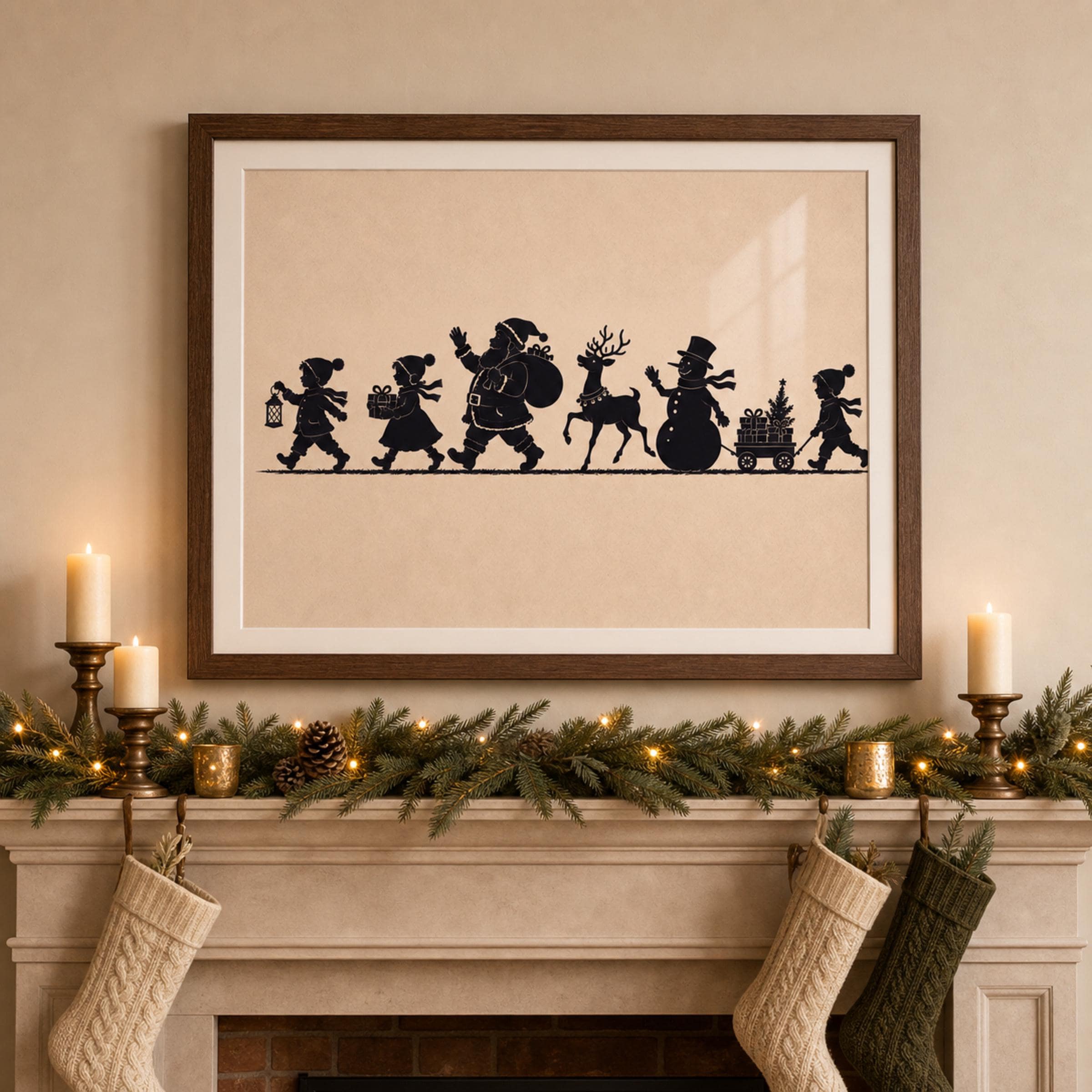 A Little Christmas Silhouette Parade — image 4
