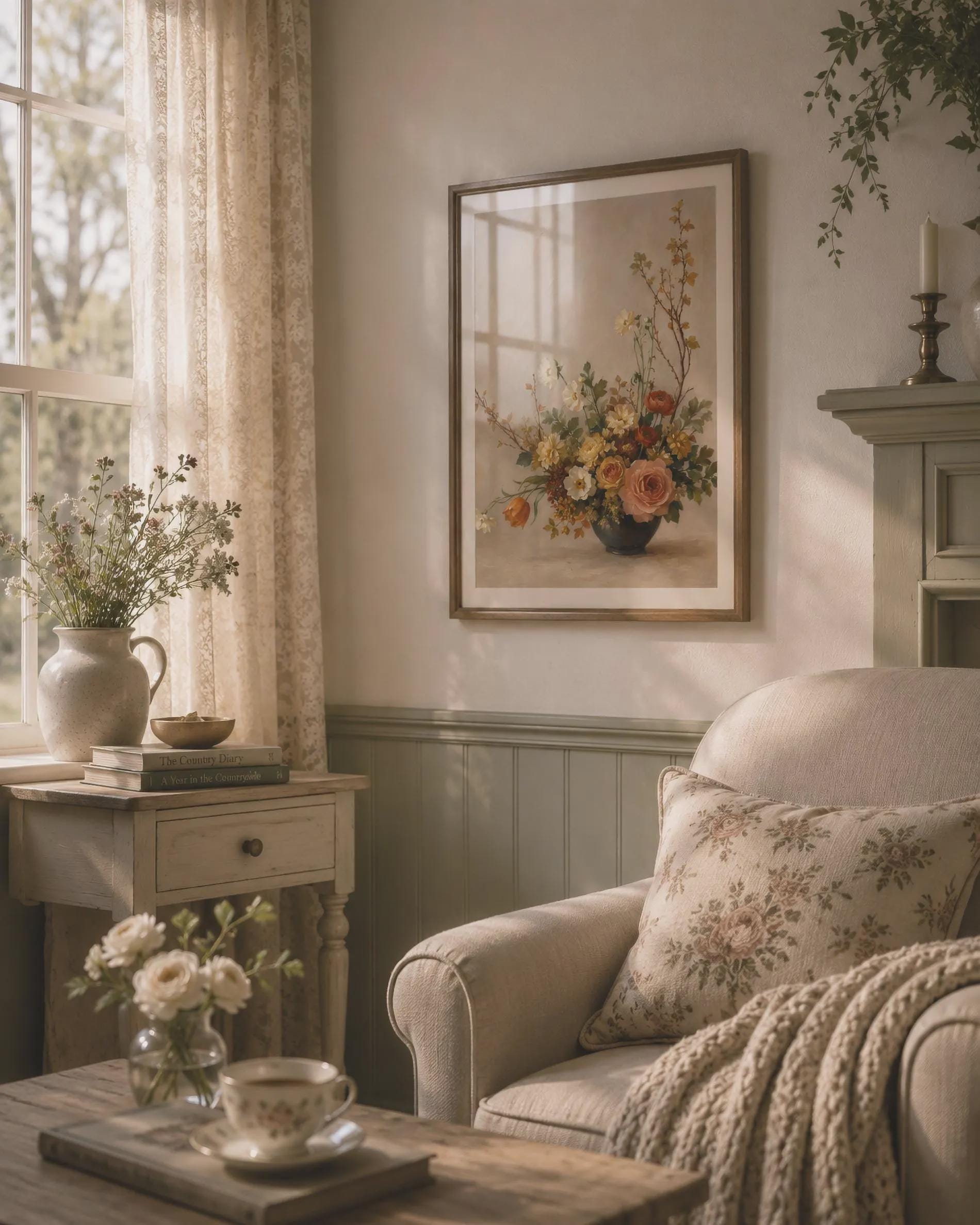 Autumn Paths & Floral Still Lifes — Set of 5 — image 8