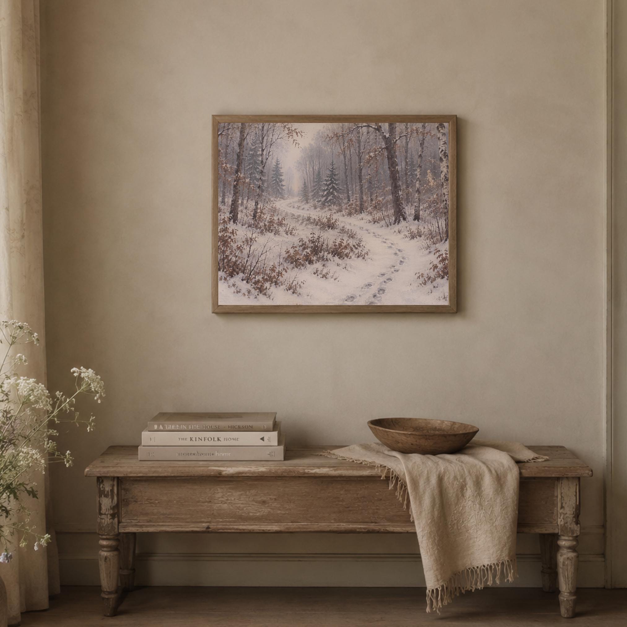Footprints through the Winter Woods — image 5