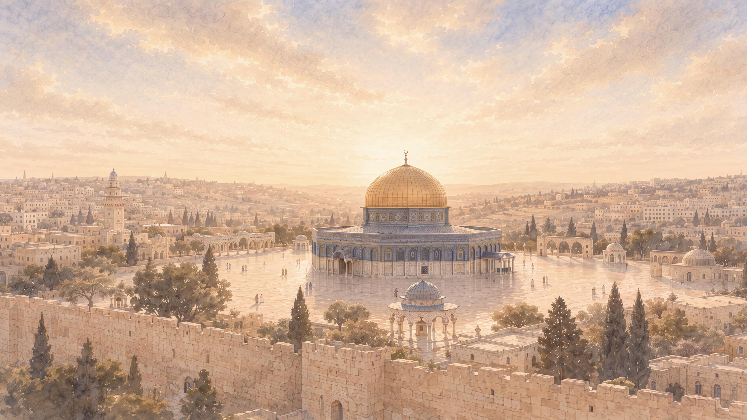 Islamic Frame TV Art Set of 3 | Kaaba Medina Al-Aqsa | Samsung The Frame | Digital Download — image 10