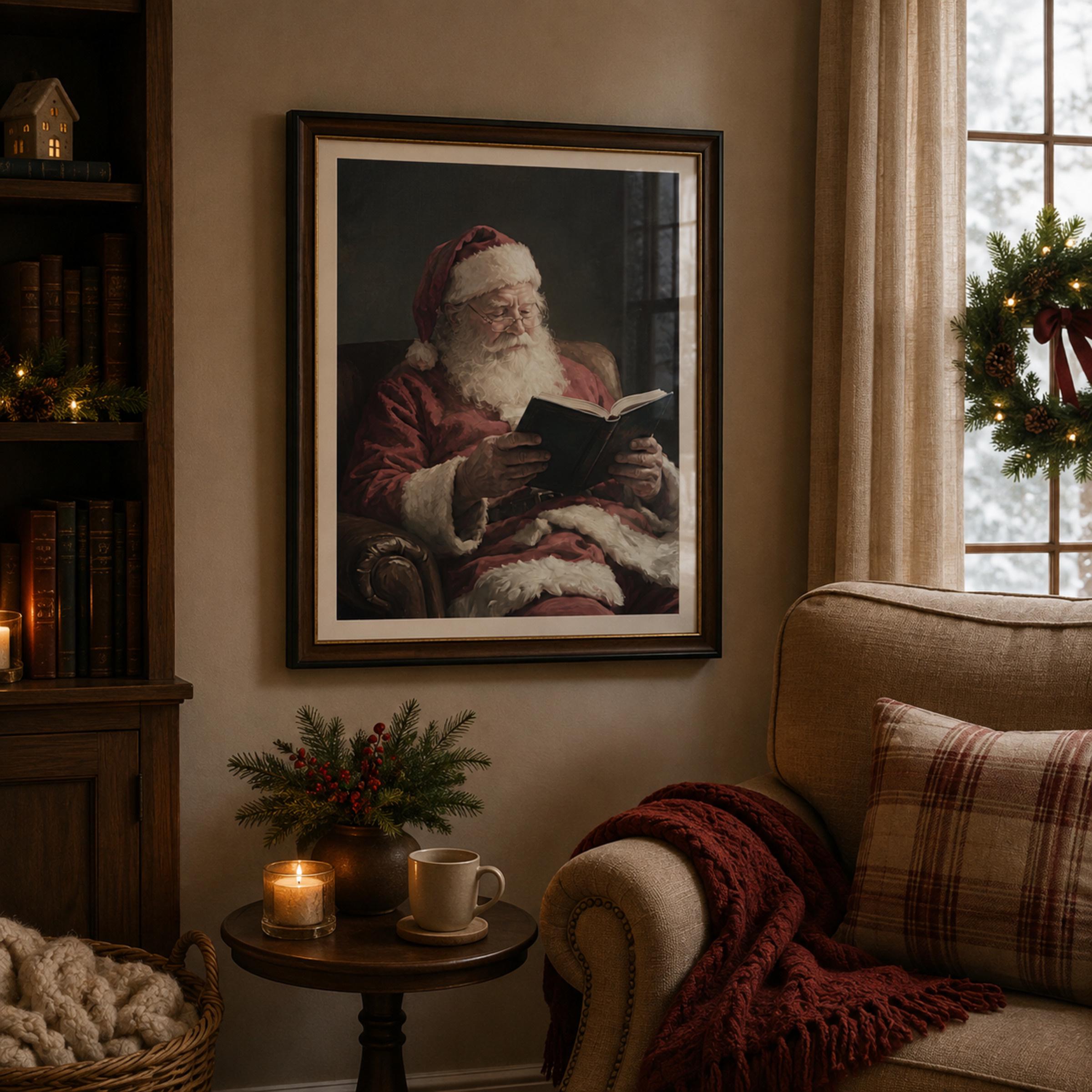 Santa’s Evening with a Book — image 3