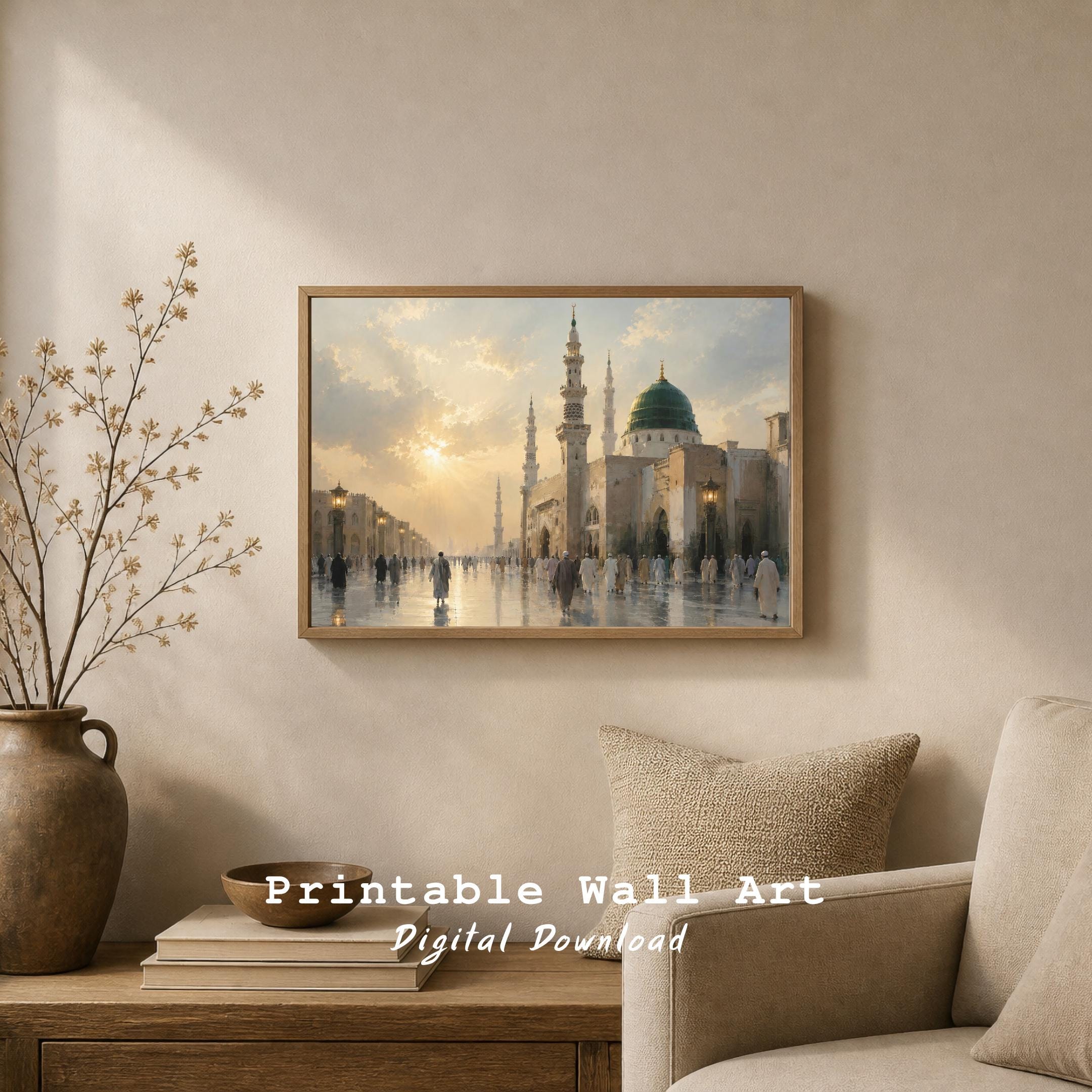 Golden Light in the Medina Courtyard — image 6