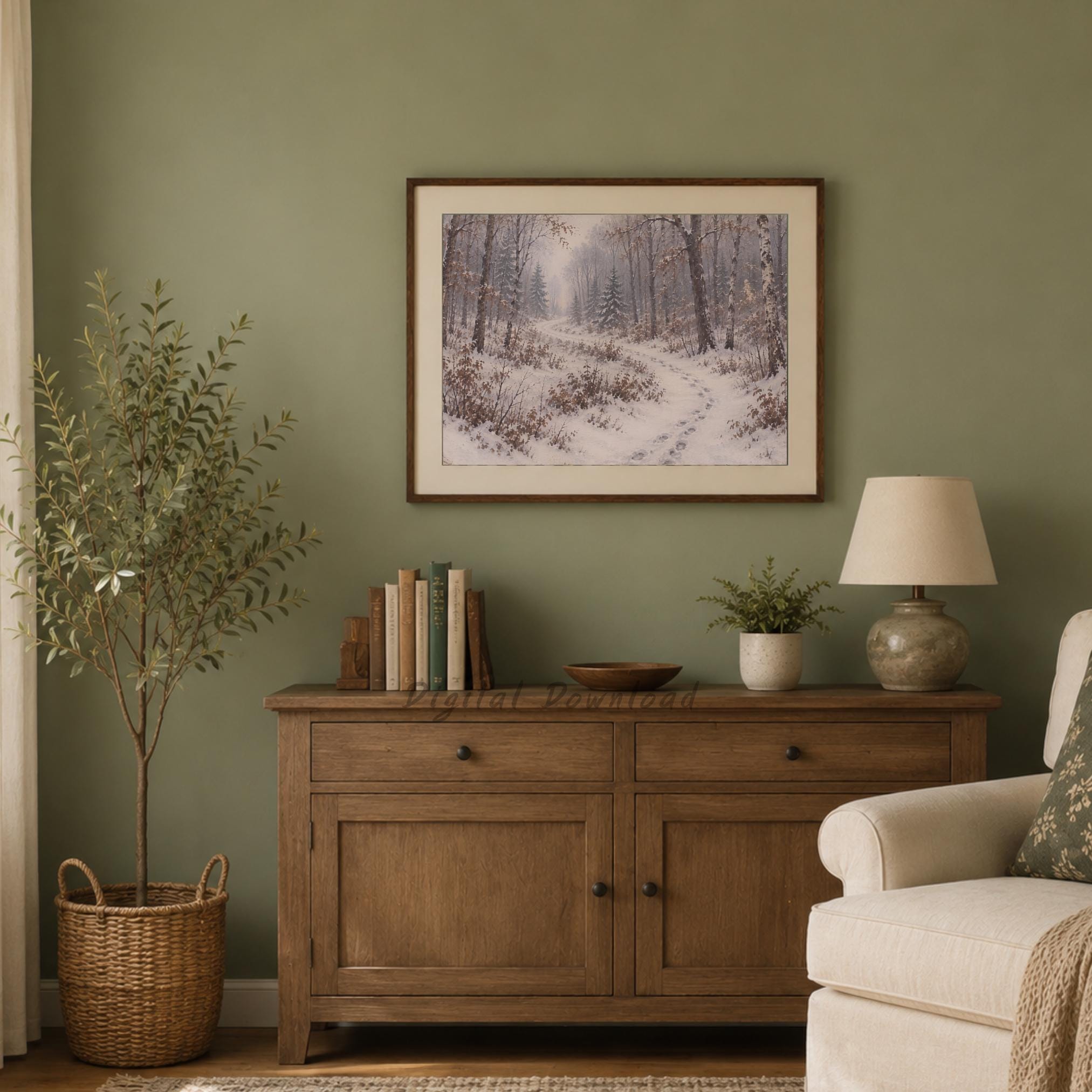 Footprints through the Winter Woods — image 9