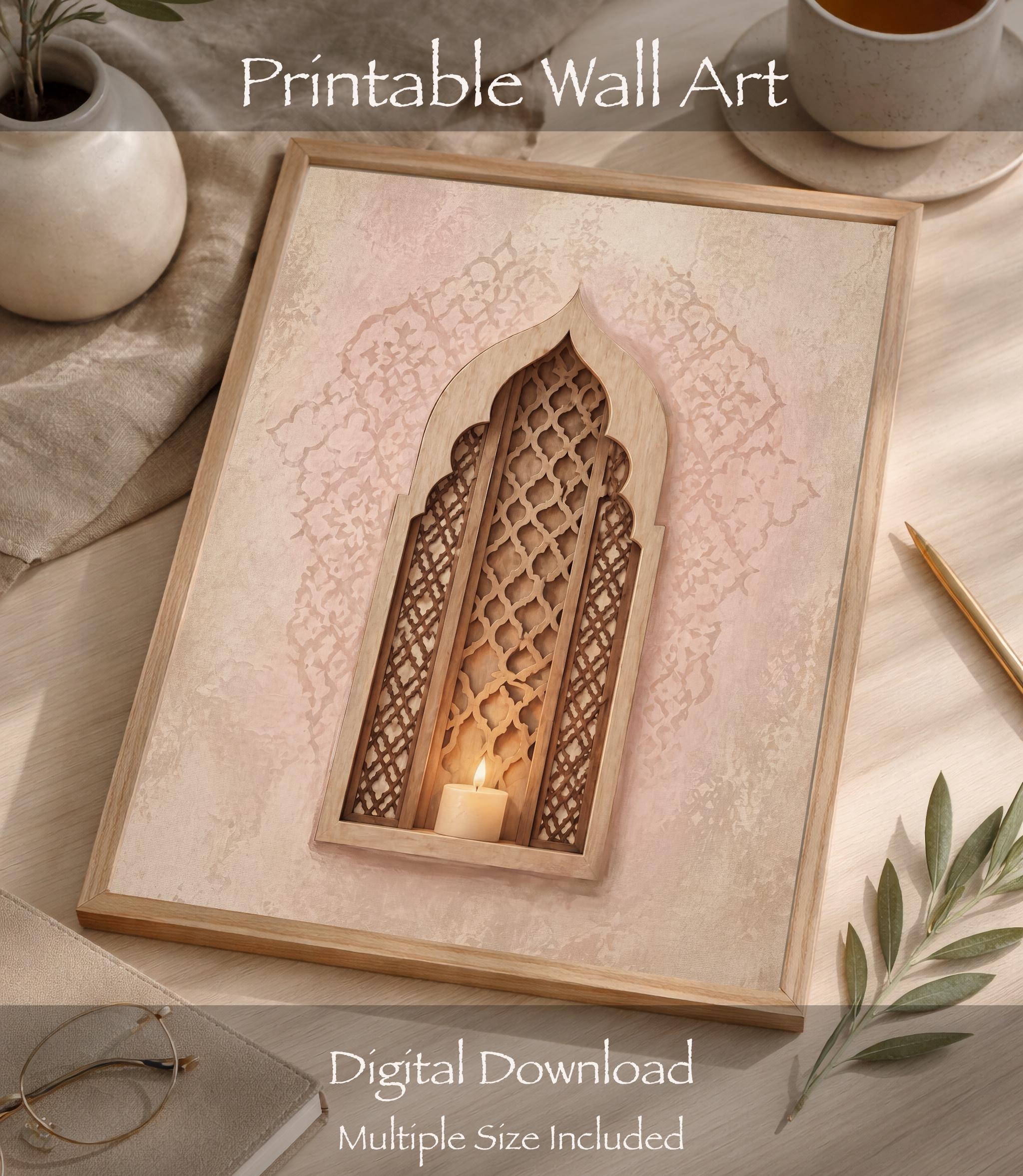 Candle within an Ornamental Niche — image 6