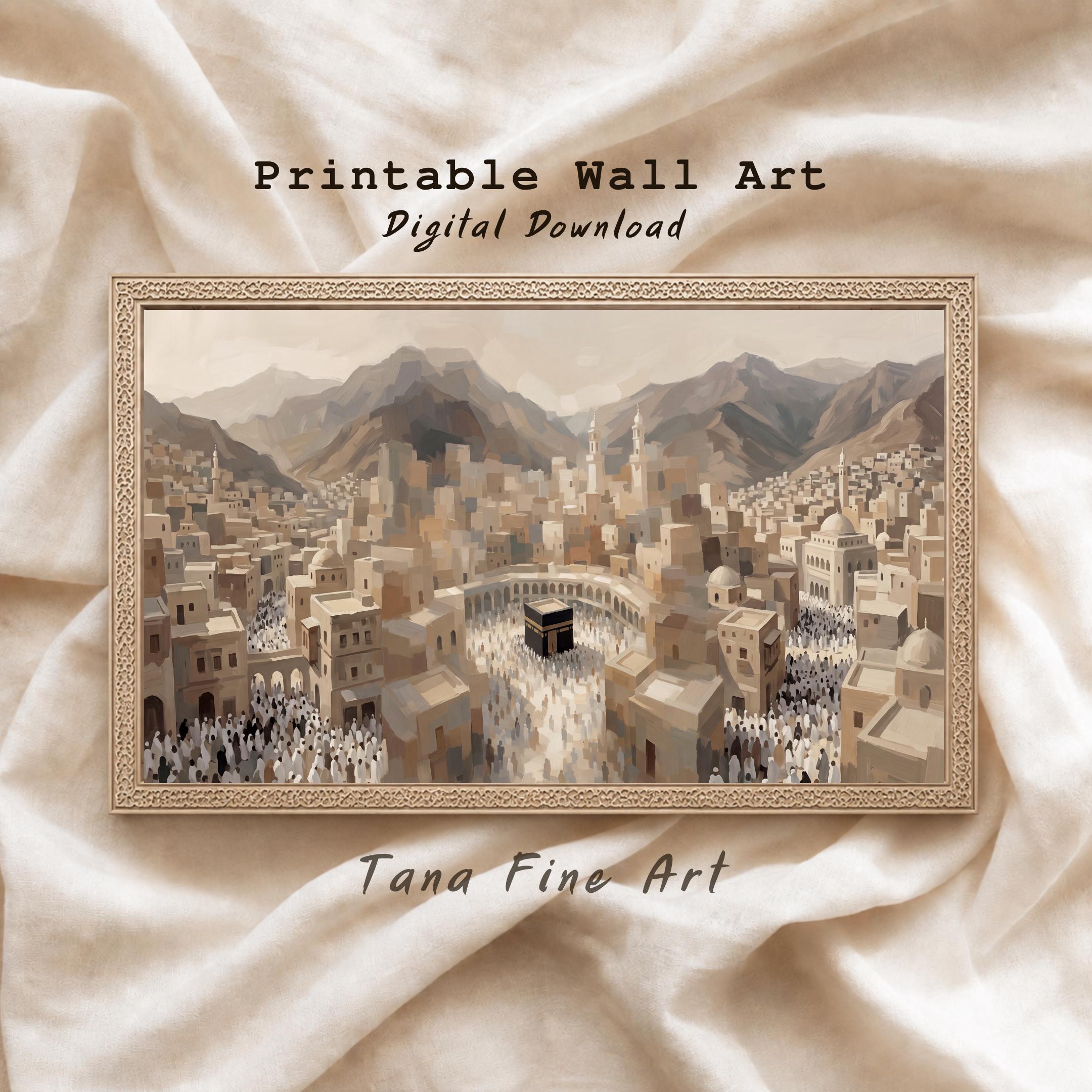 Mecca-Inspired City around the Kaaba