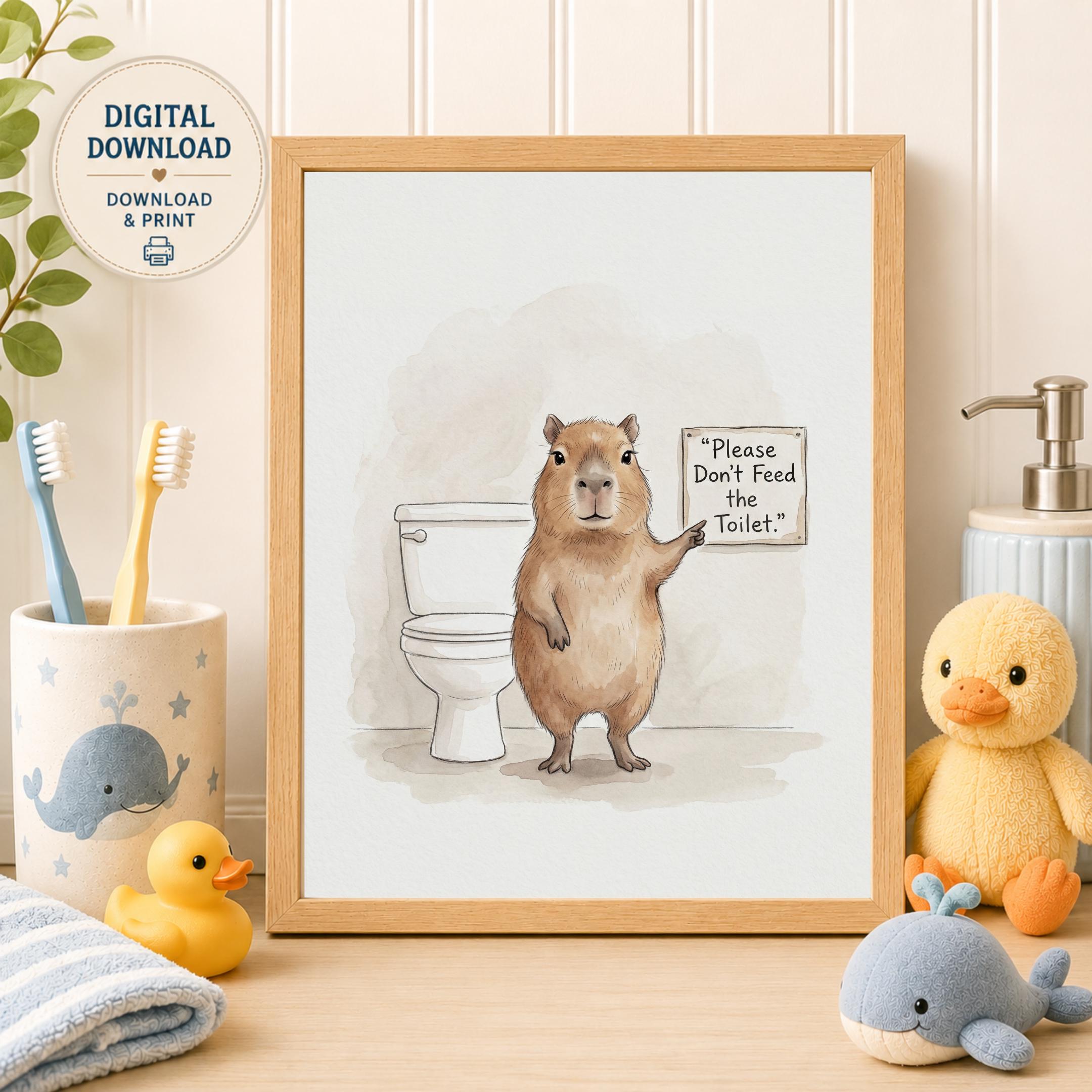 Bathroom Animal Antics — Set of 20 — image 7