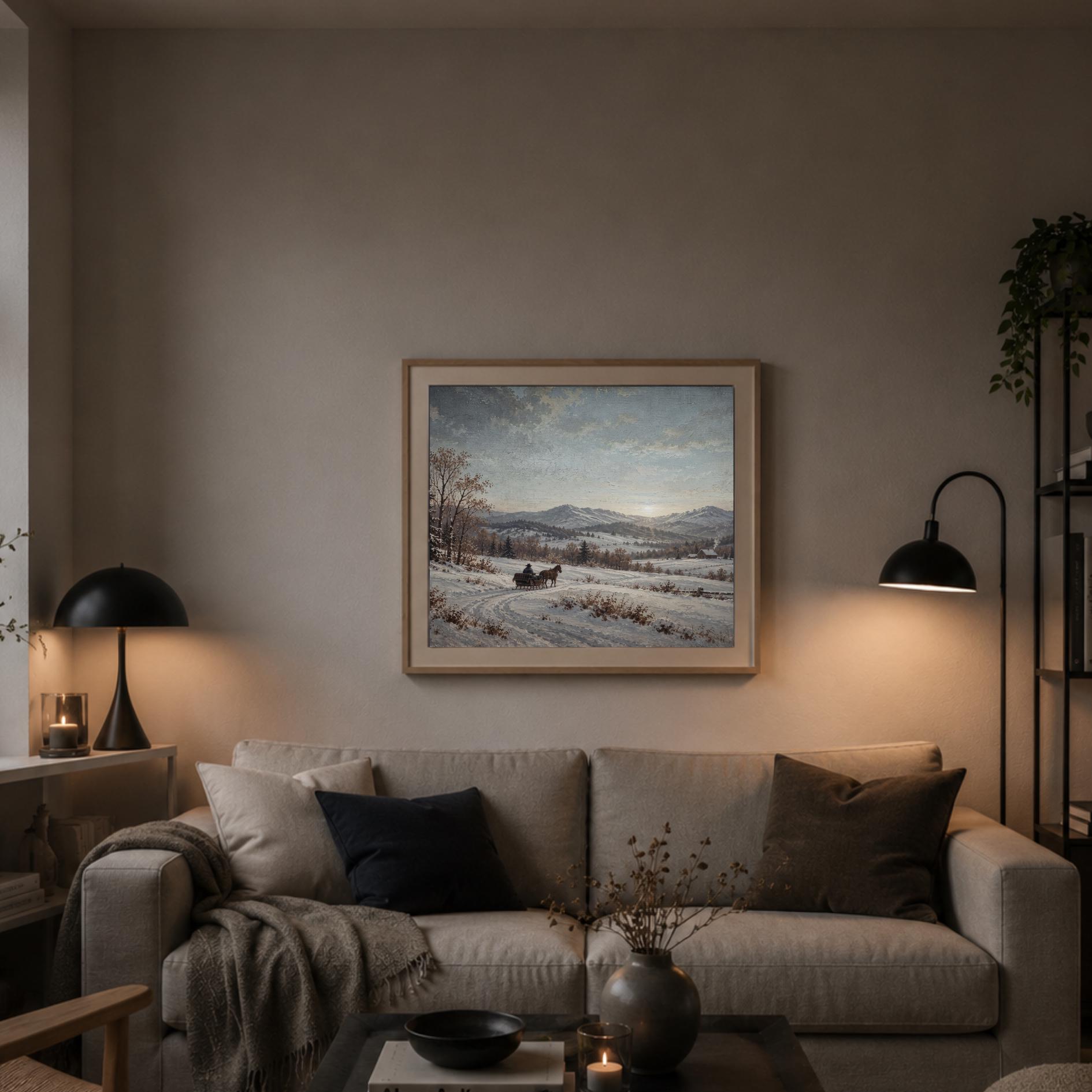 Sleigh Journey through the Winter Valley — image 7
