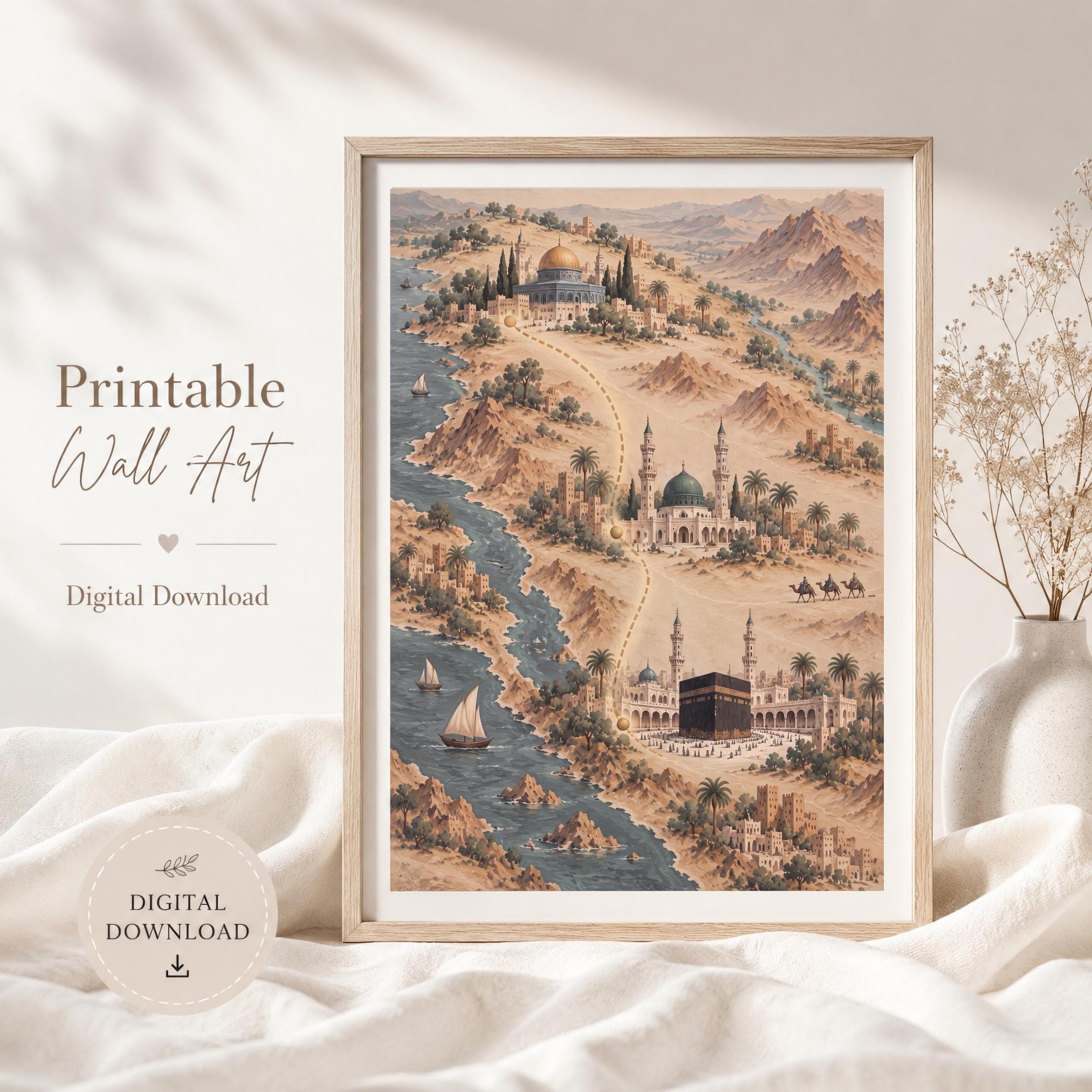 Mecca, Medina & Jerusalem — Illustrated Journey — image 8