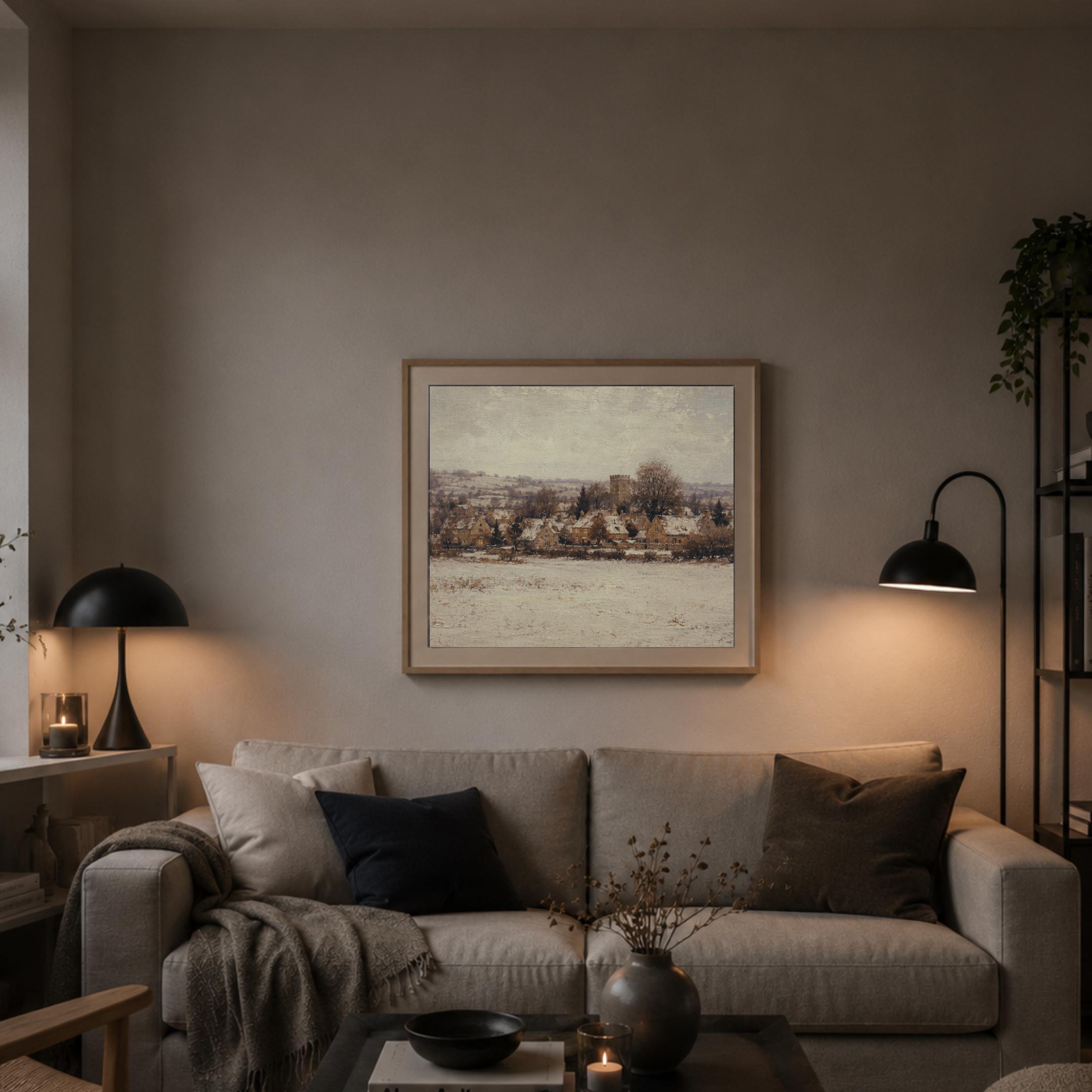 English-Inspired Village across the Snowfield — image 7