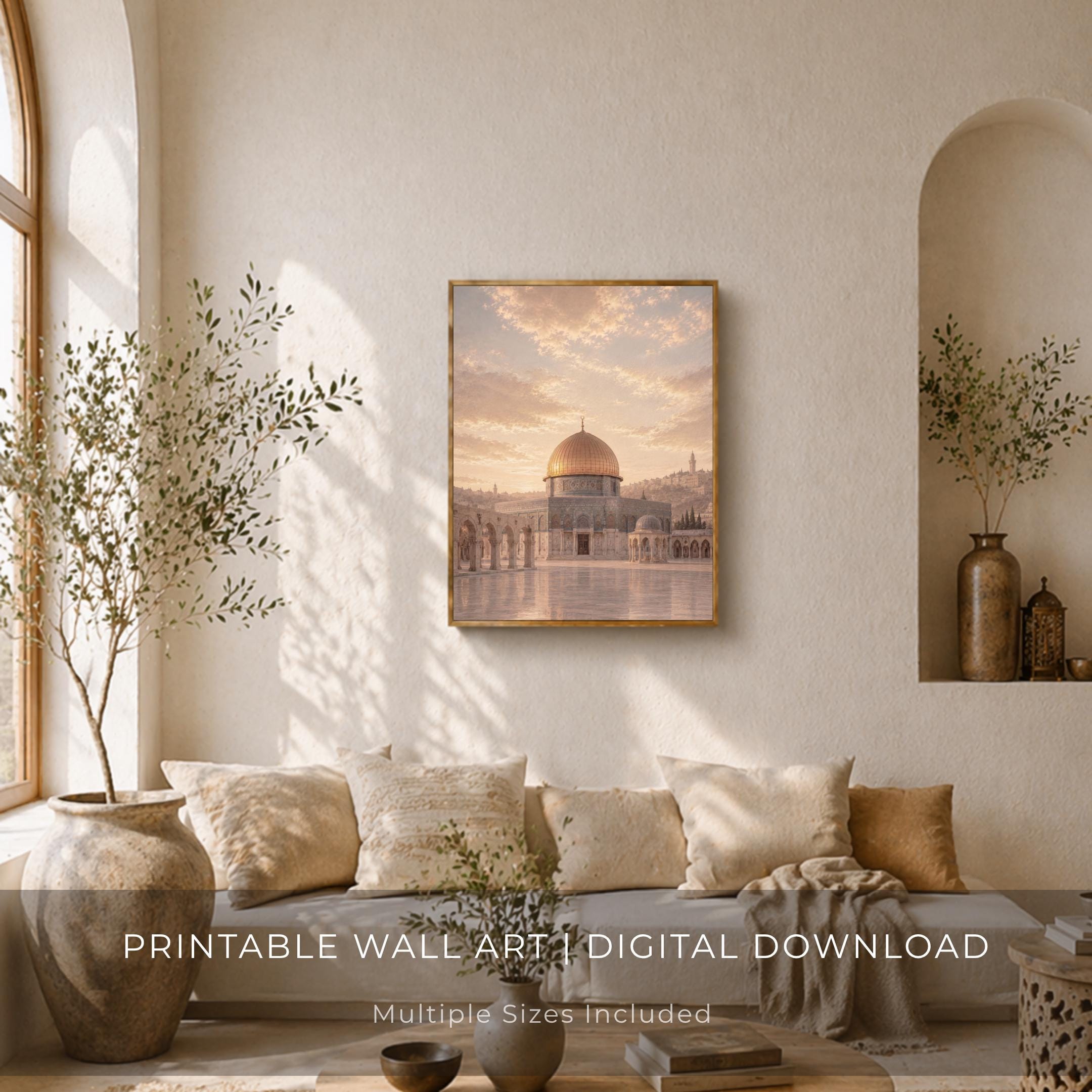 Golden Dome at Sunset — Jerusalem-Inspired Art — image 6