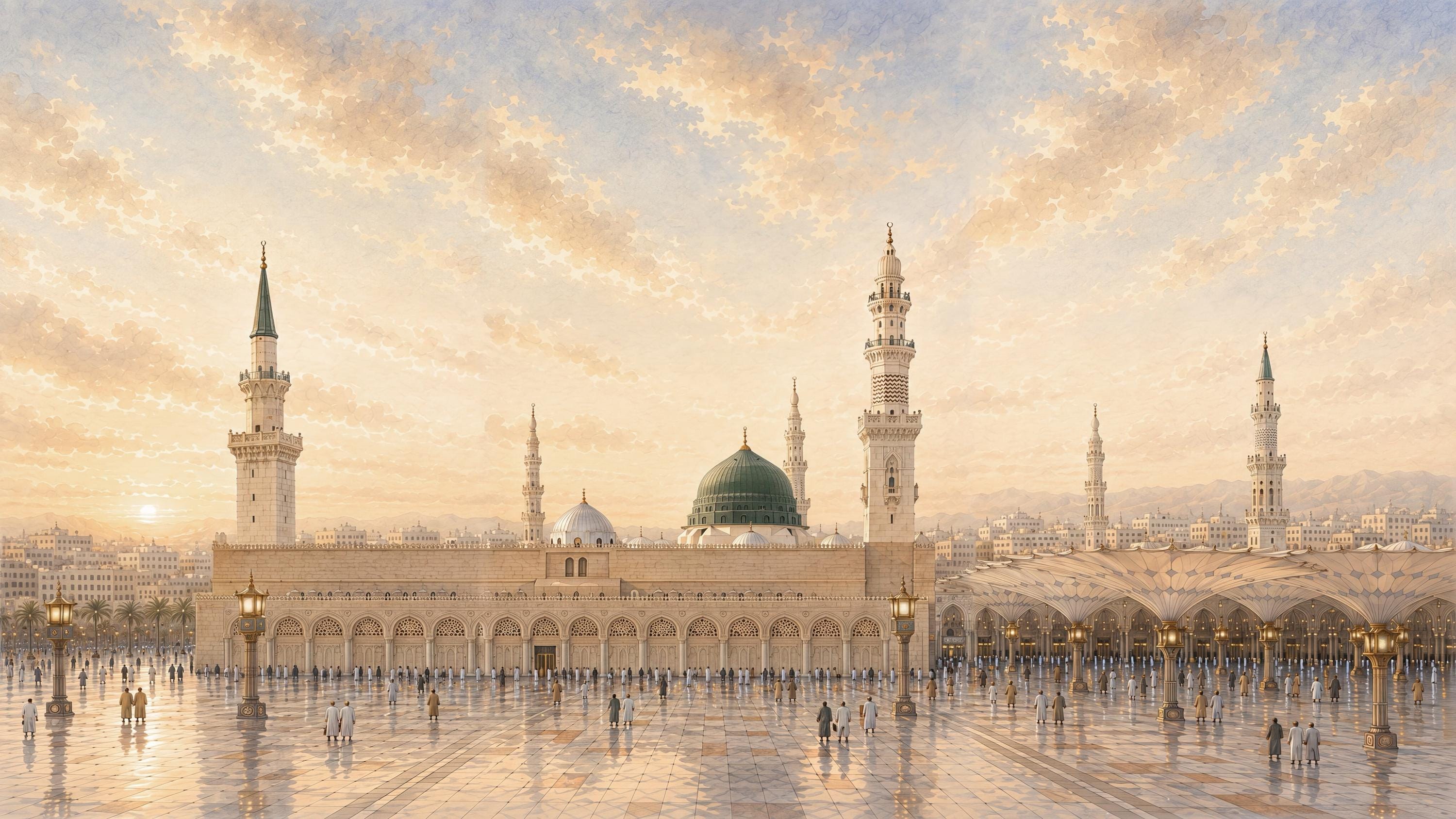 Islamic Frame TV Art Set of 3 | Kaaba Medina Al-Aqsa | Samsung The Frame | Digital Download — image 9