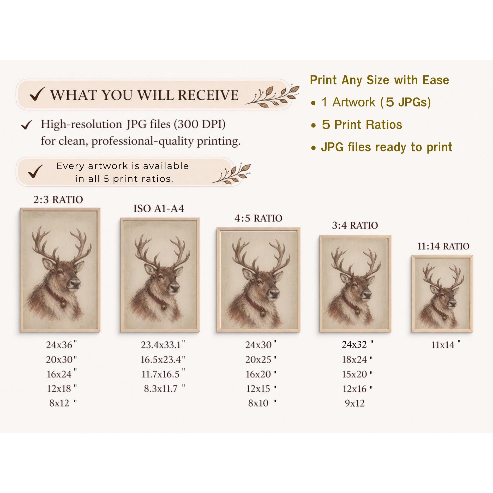 Woodland Stag Portrait — image 8