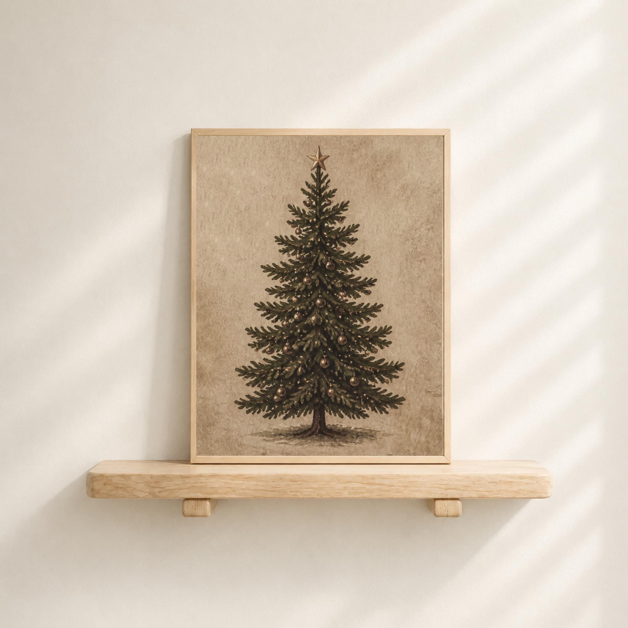 Evergreen Christmas Tree Study — image 7