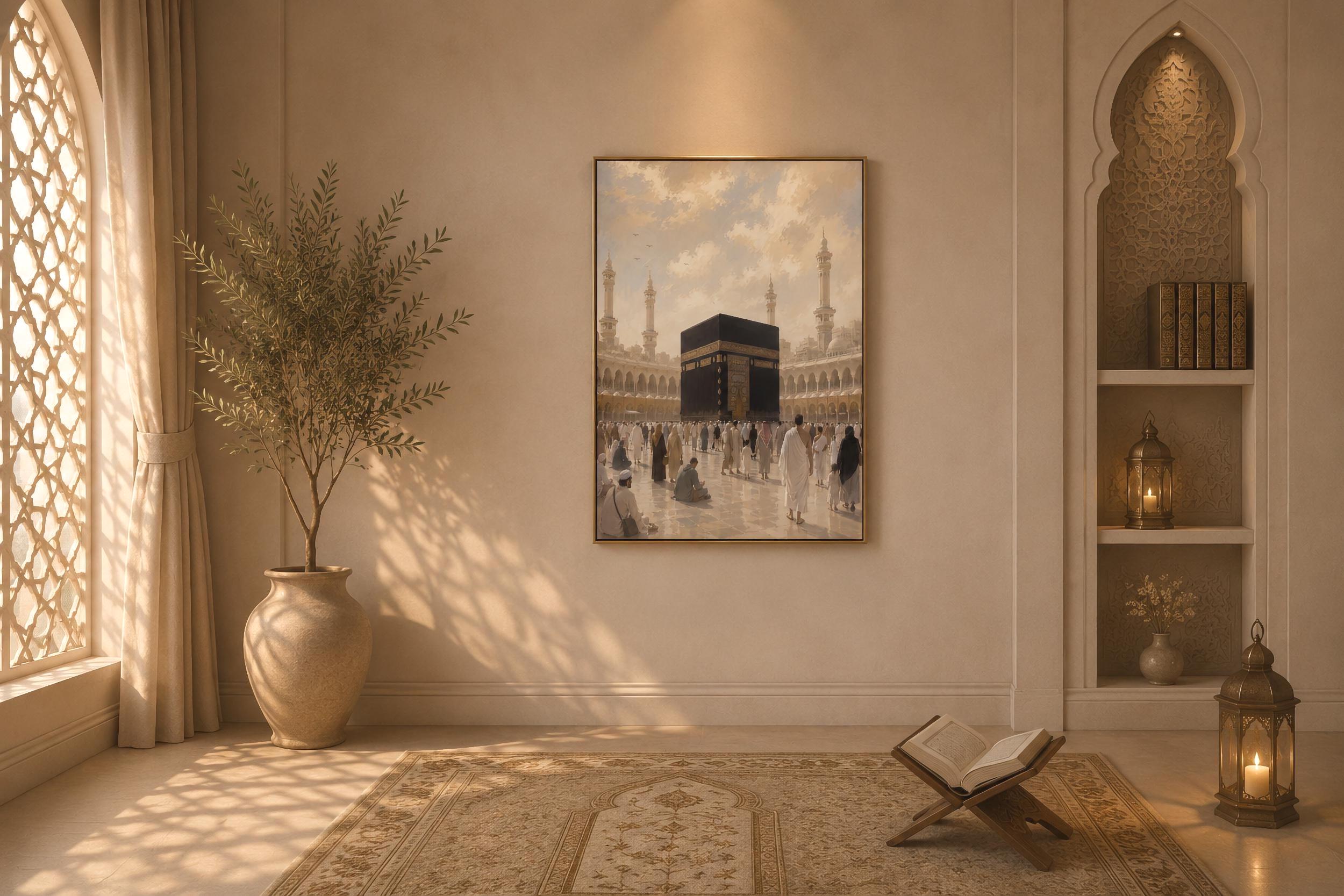 Pilgrims in the Kaaba Courtyard — image 4