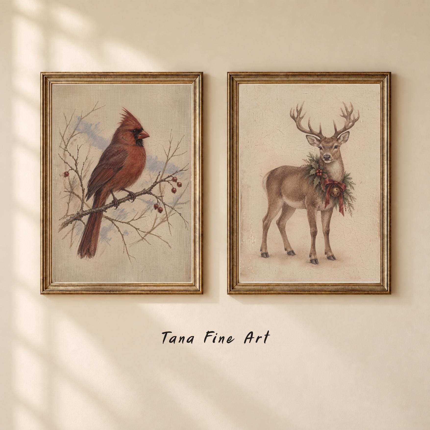 Winter Woodland & Village — Set of 9 — image 5