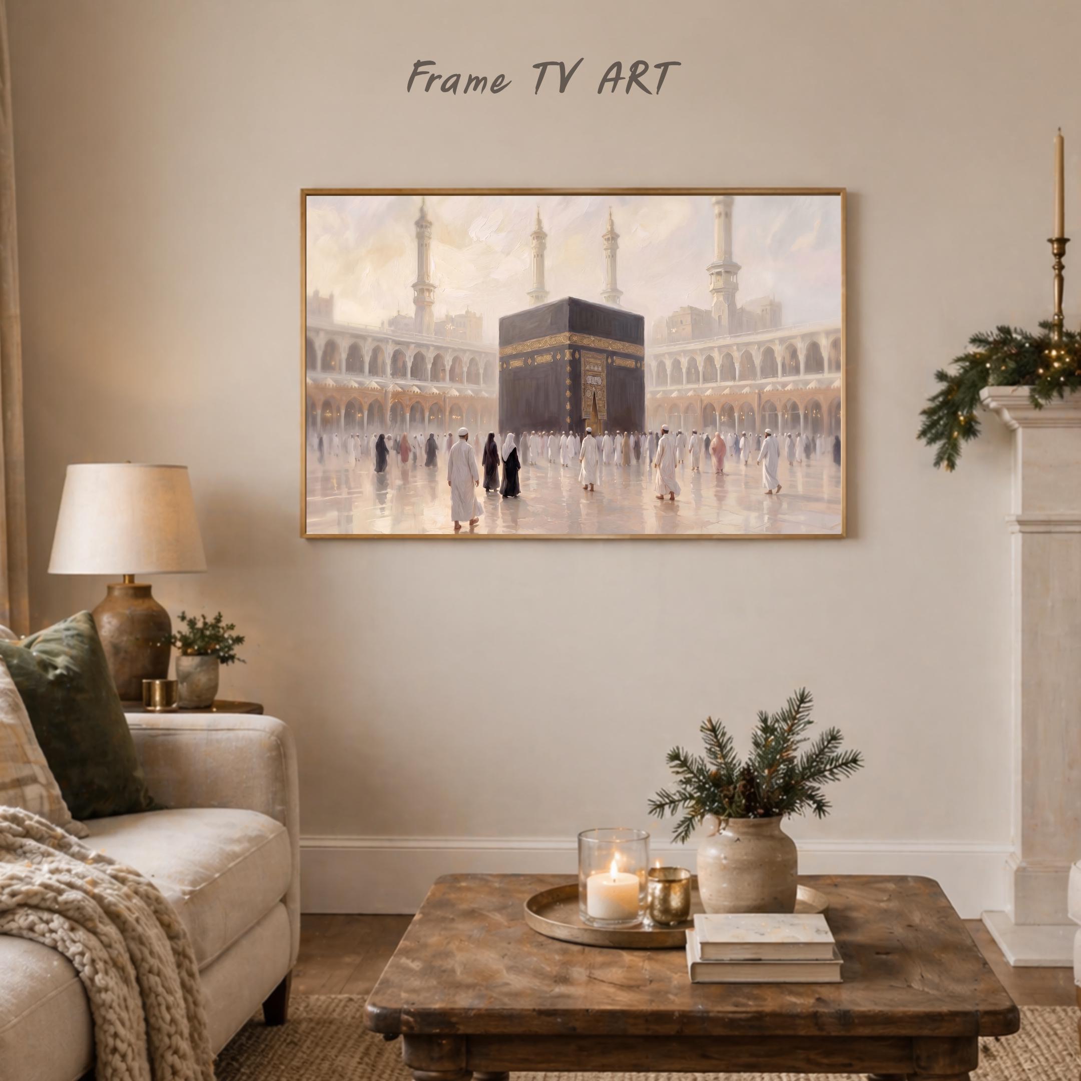 Islamic Kaaba Frame TV Art, Islamic Mecca Home Decor (Digital Download) — image 4