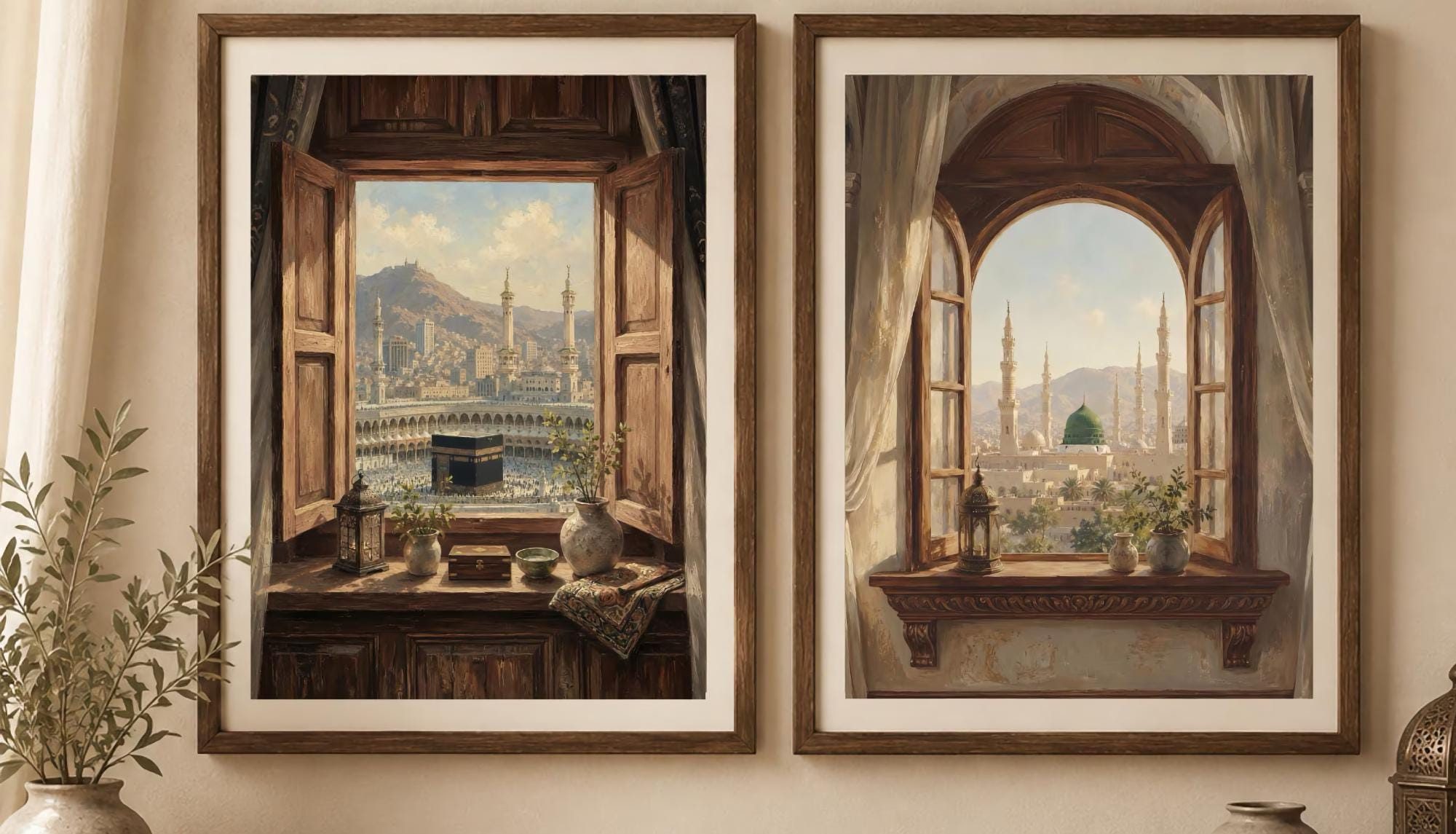 Windows onto Mecca & Medina — Set of 2 — image 2