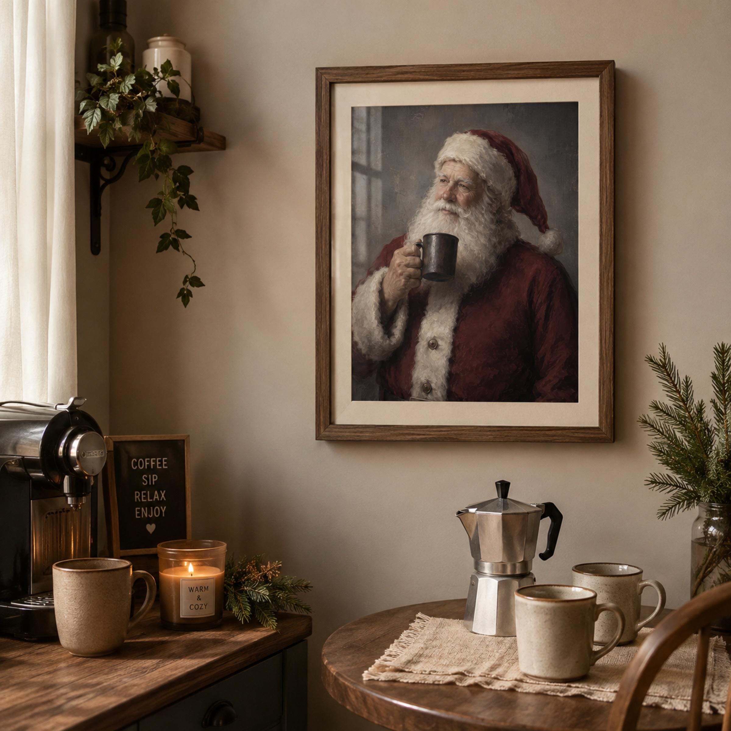 Santa’s Quiet Coffee Moment — image 3