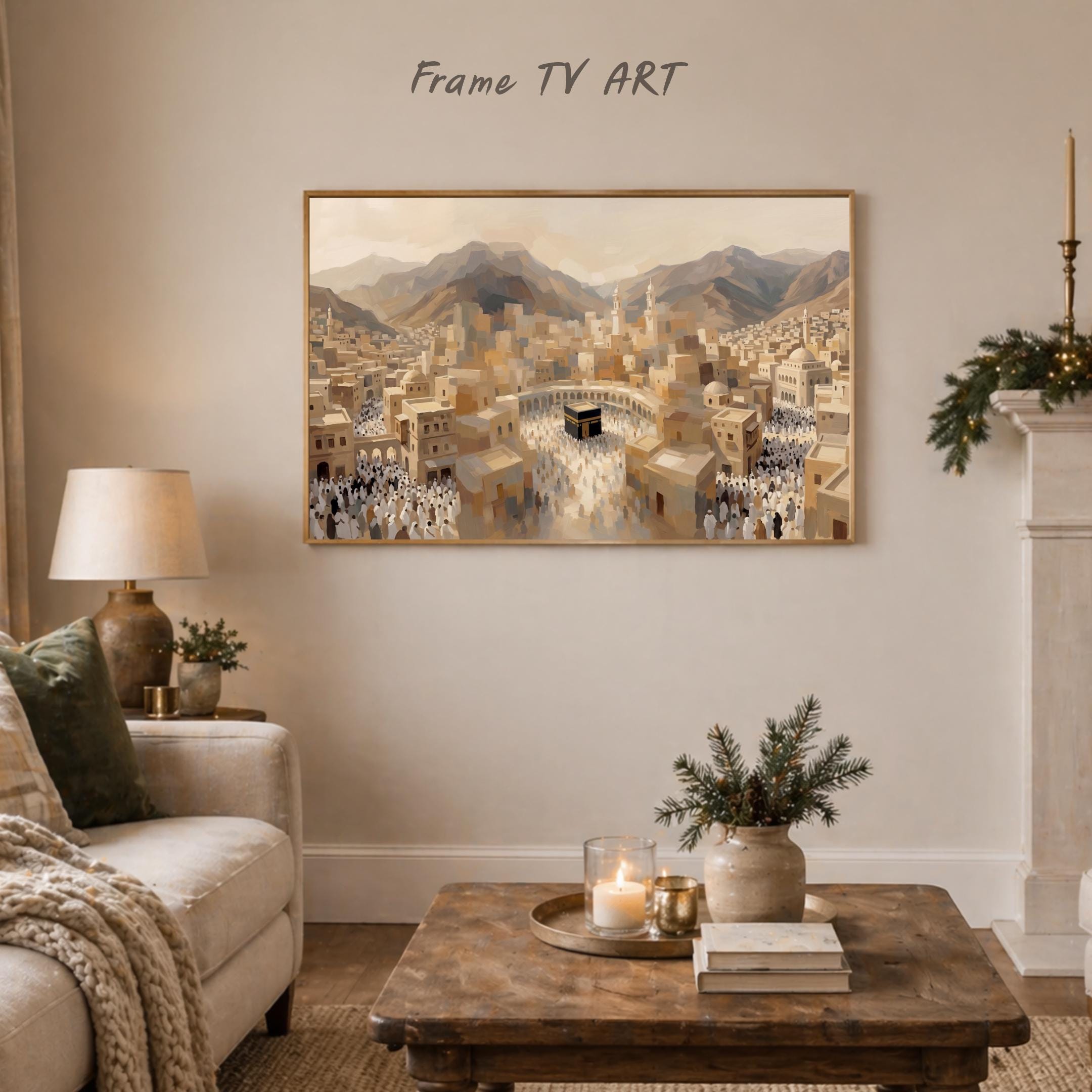 Kaaba Frame TV Art, Mecca Islamic Landscape, Hajj Umrah 4K Screen Display Digital Download — image 5