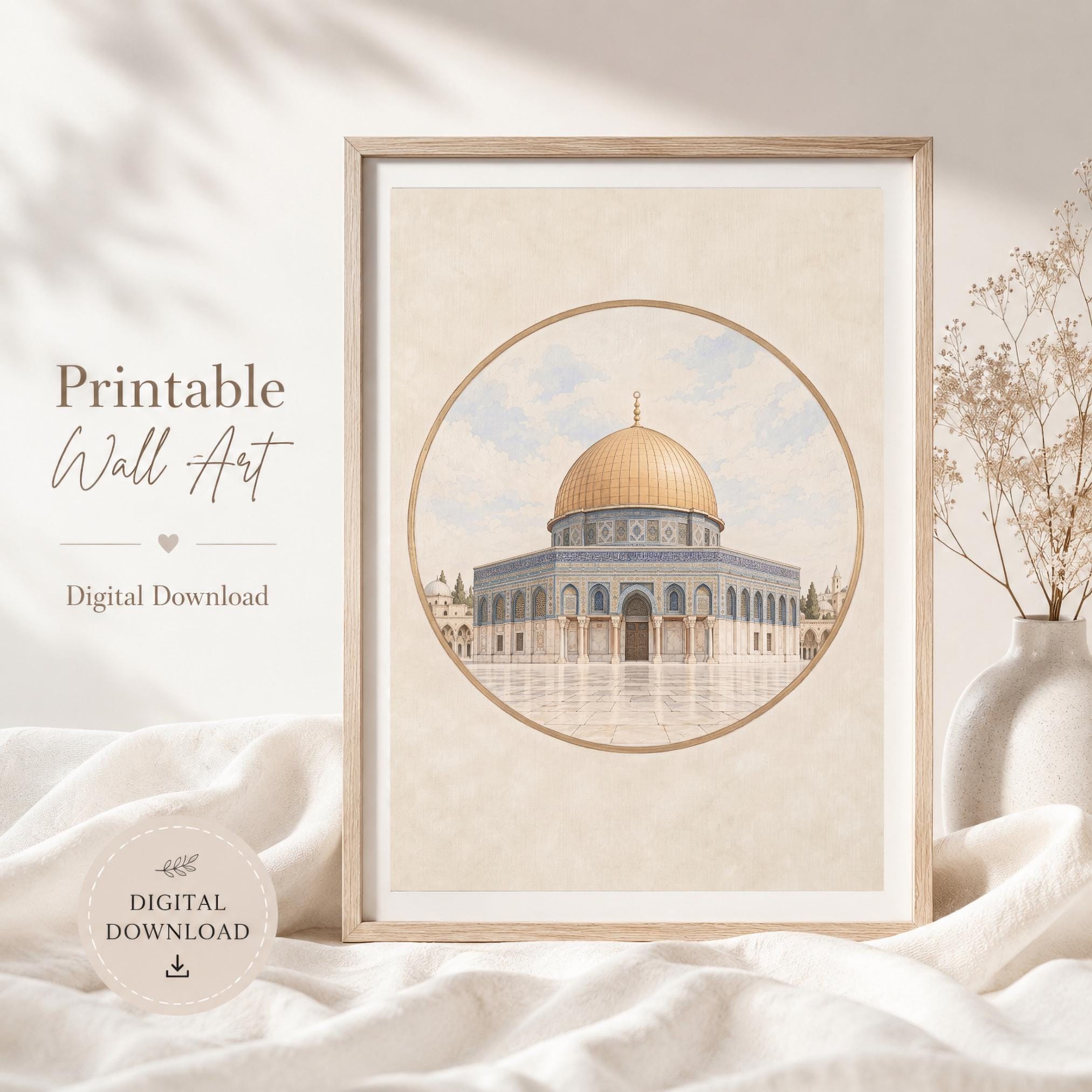 Islamic Landmark Medallions — Set of 3 — image 9