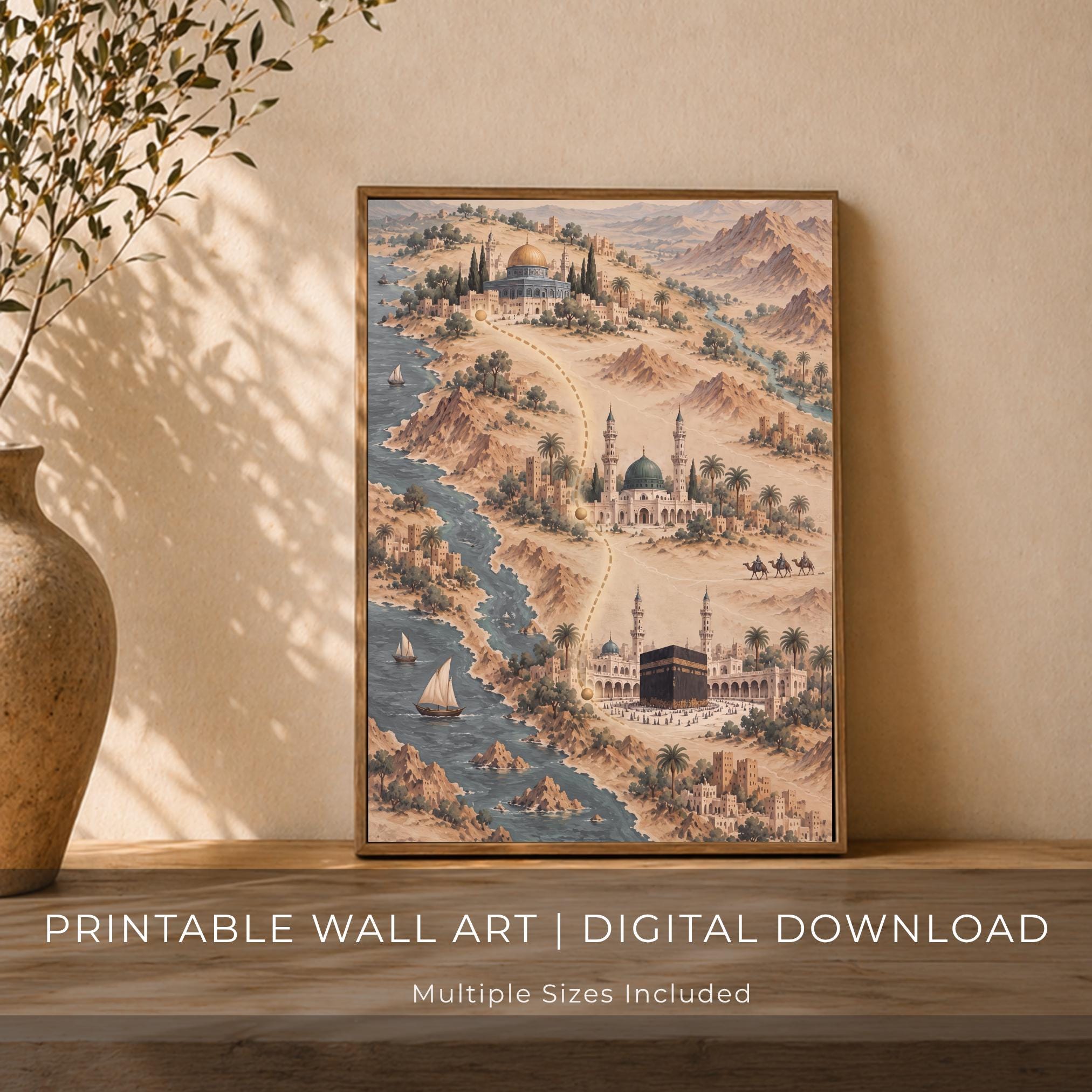 Mecca, Medina & Jerusalem — Illustrated Journey