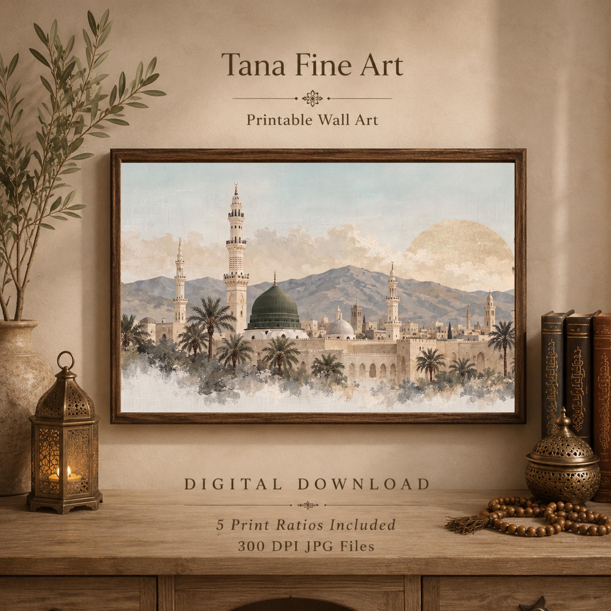 Medina-Inspired Domes & Palm Trees