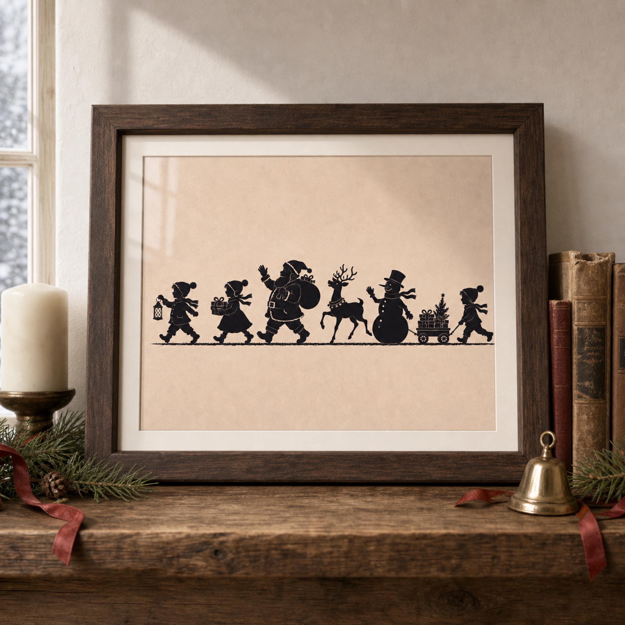 A Little Christmas Silhouette Parade — image 5