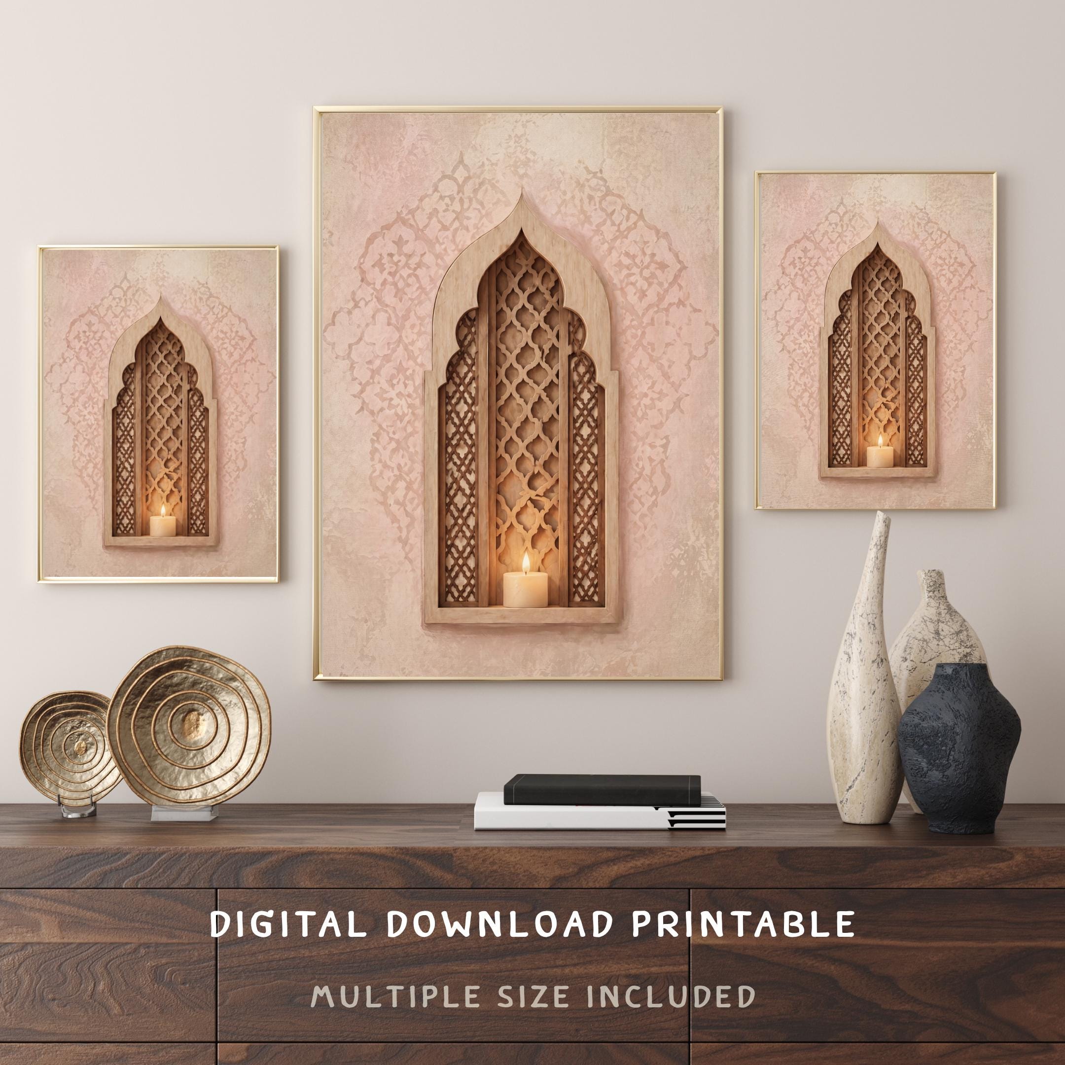 Candle within an Ornamental Niche — image 3