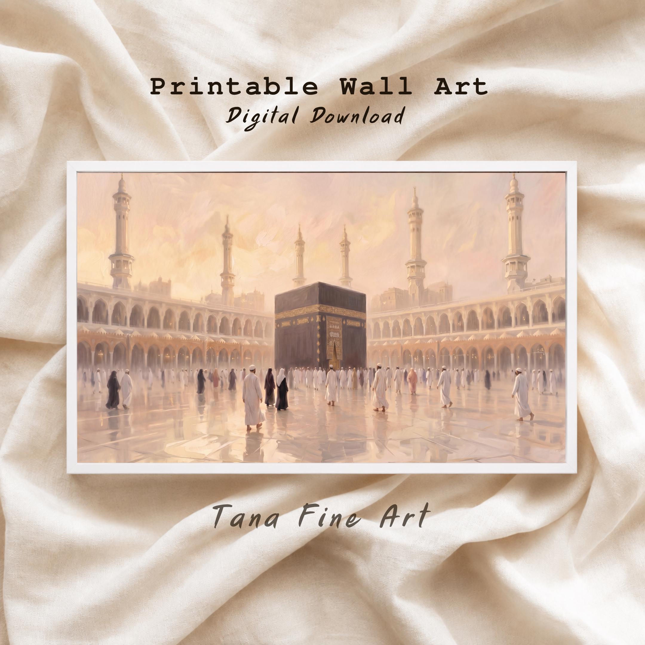 The Kaaba across a Reflective Courtyard — image 7