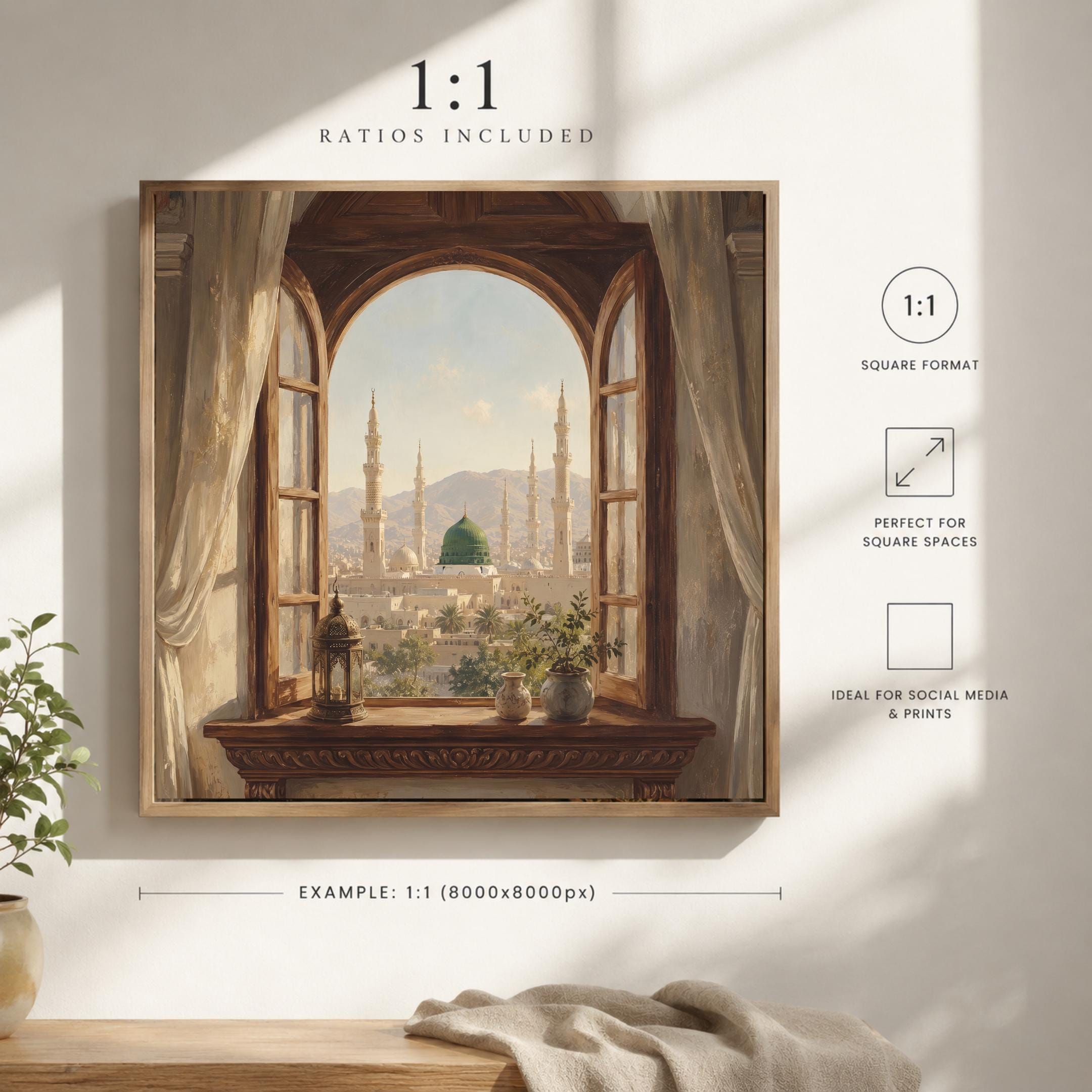 Medina beyond the Arched Window — image 4