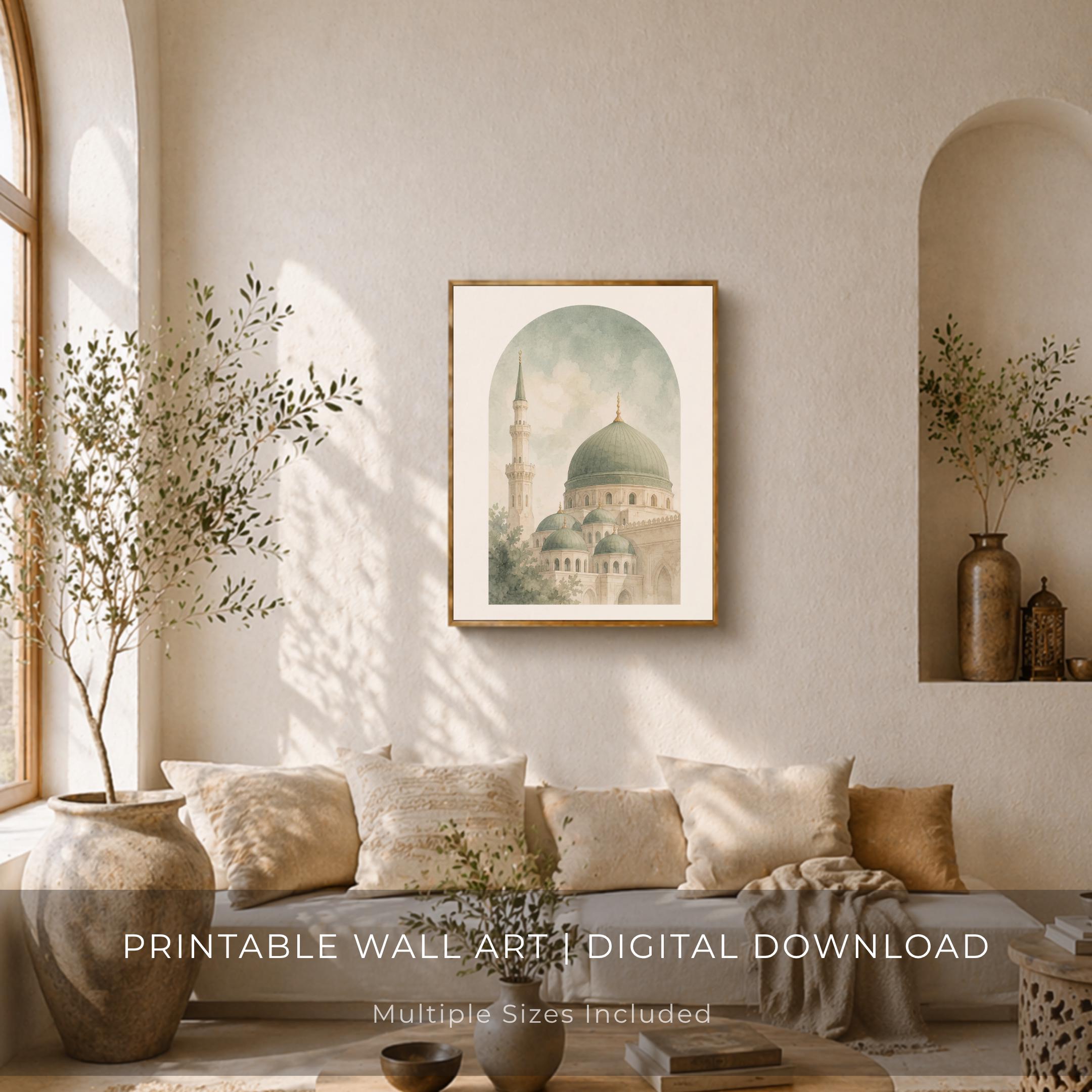 Green Dome beneath a Sage Arch — image 4