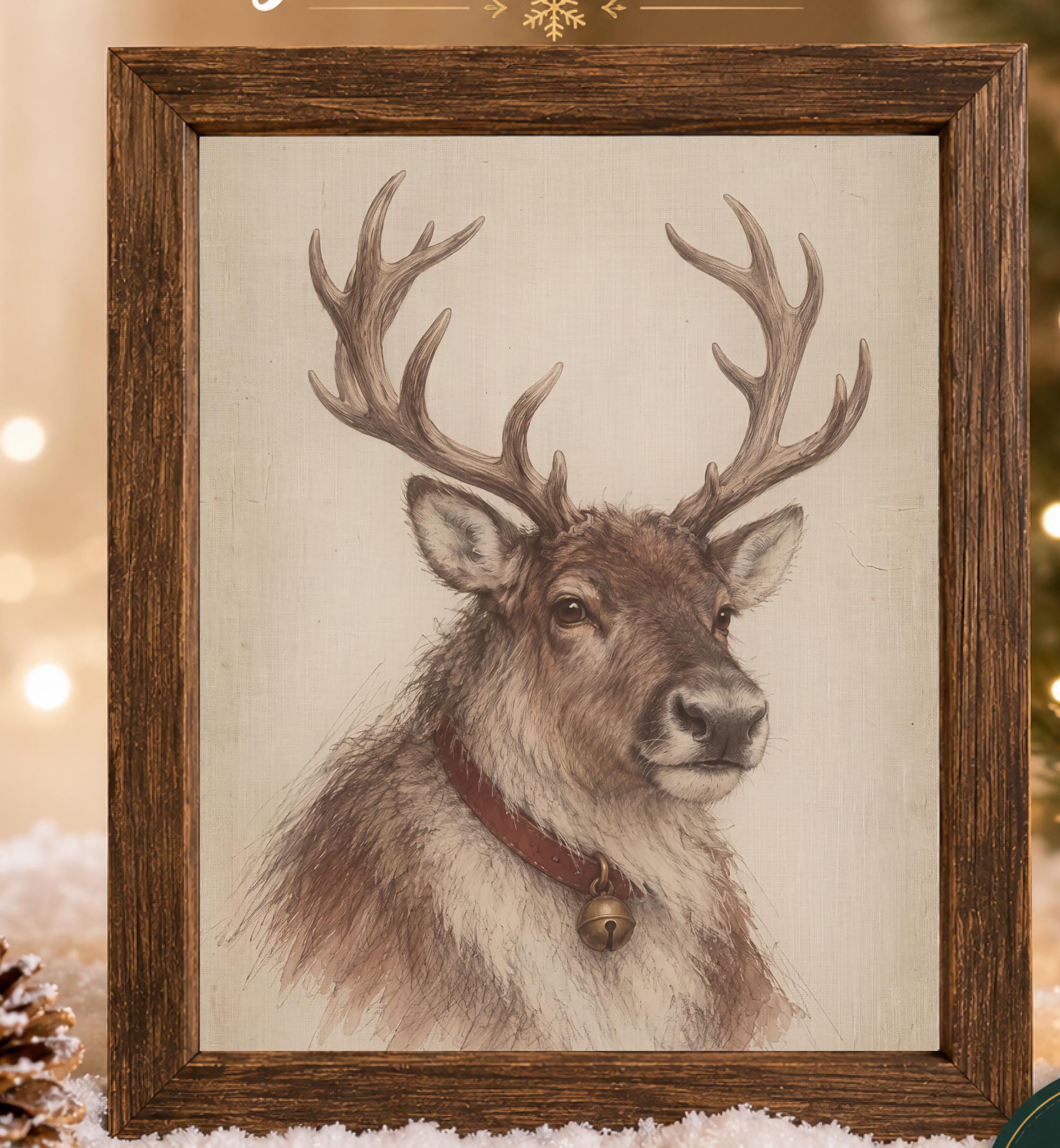 Woodland Stag Portrait — image 2