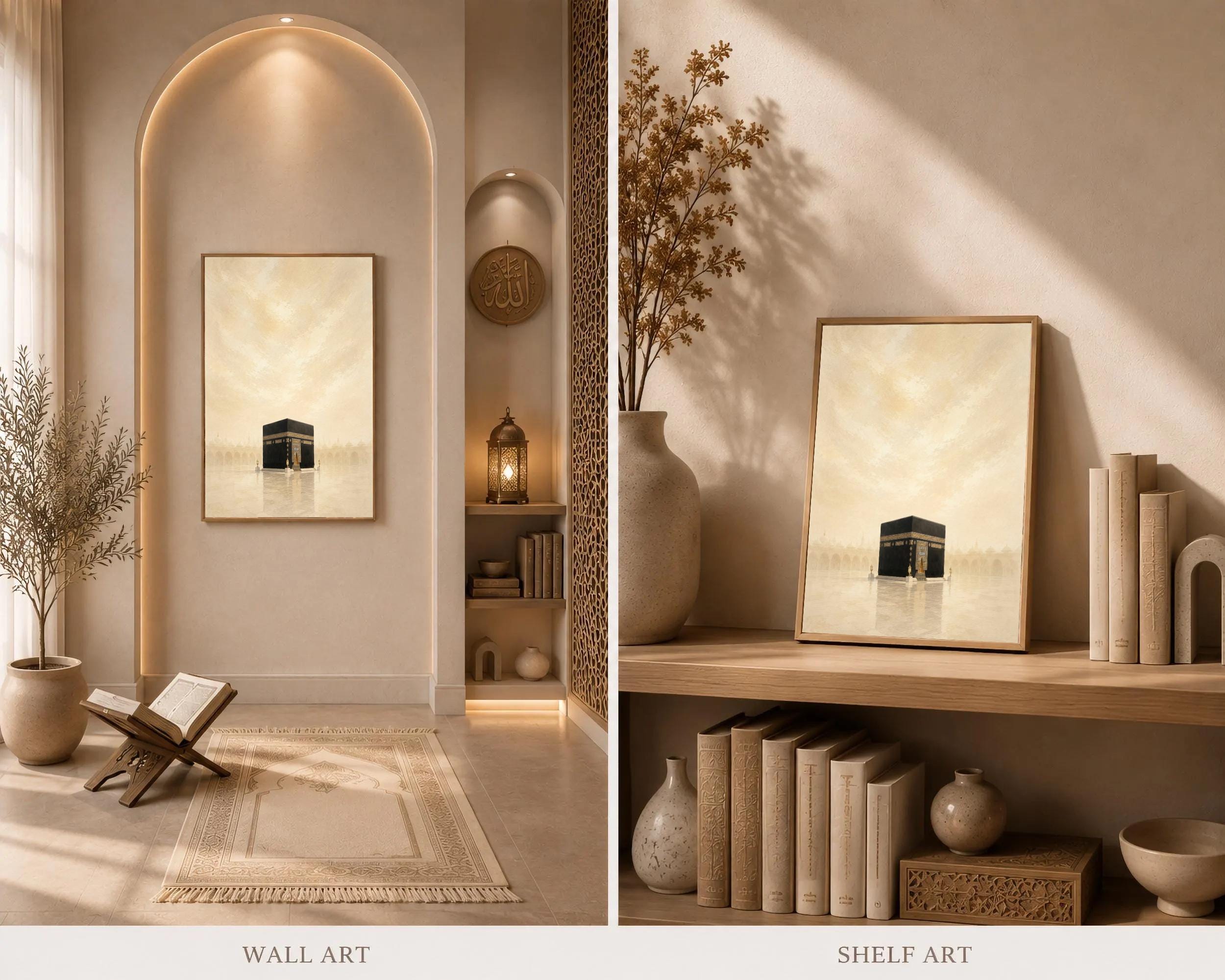 The Kaaba in Soft Golden Light — image 4
