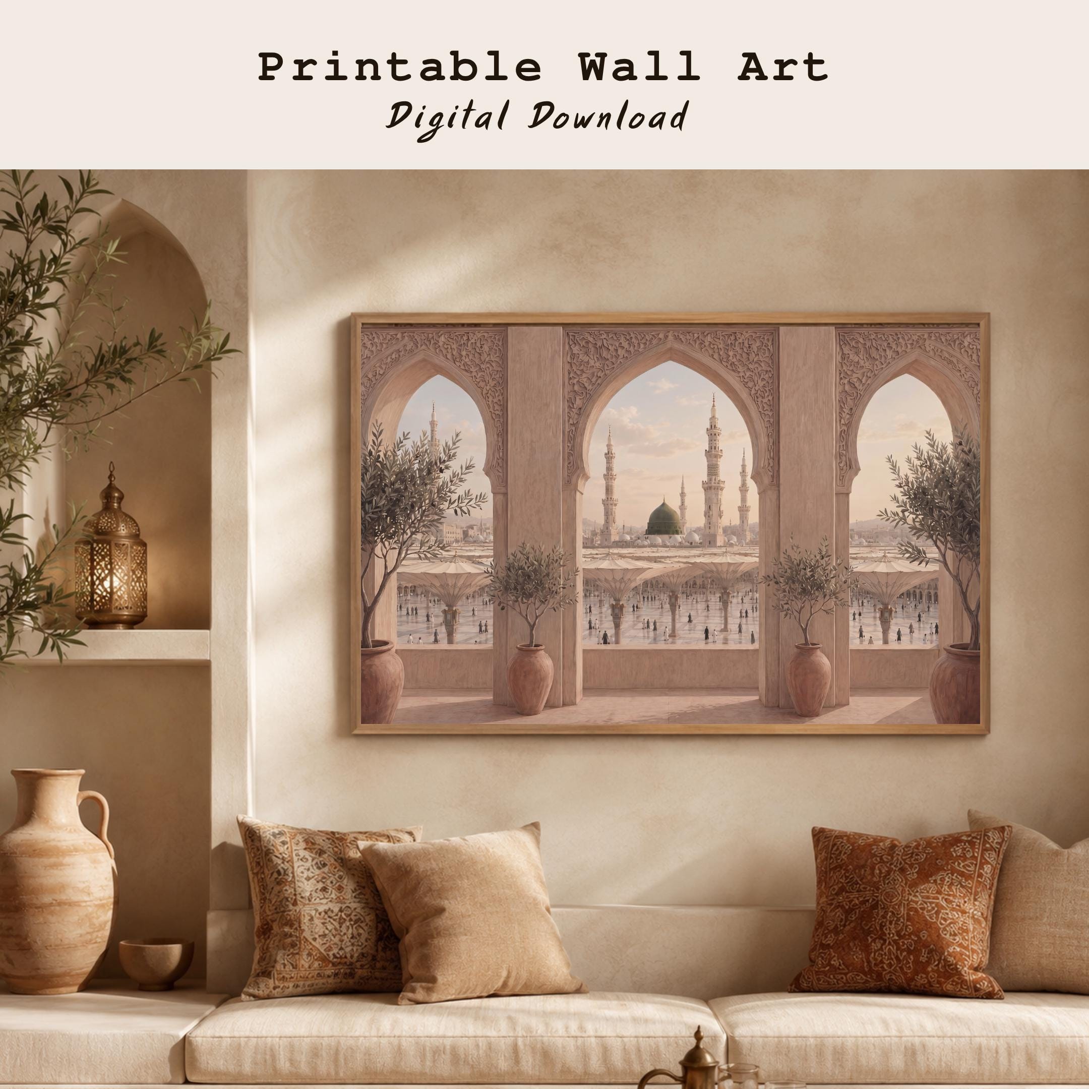 Olive Trees & Medina Courtyard Arches — image 3