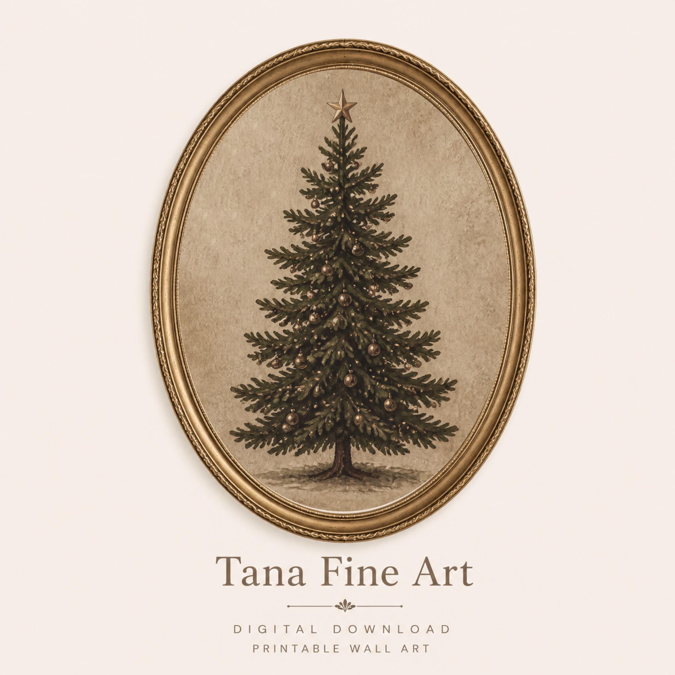 Evergreen Christmas Tree Study