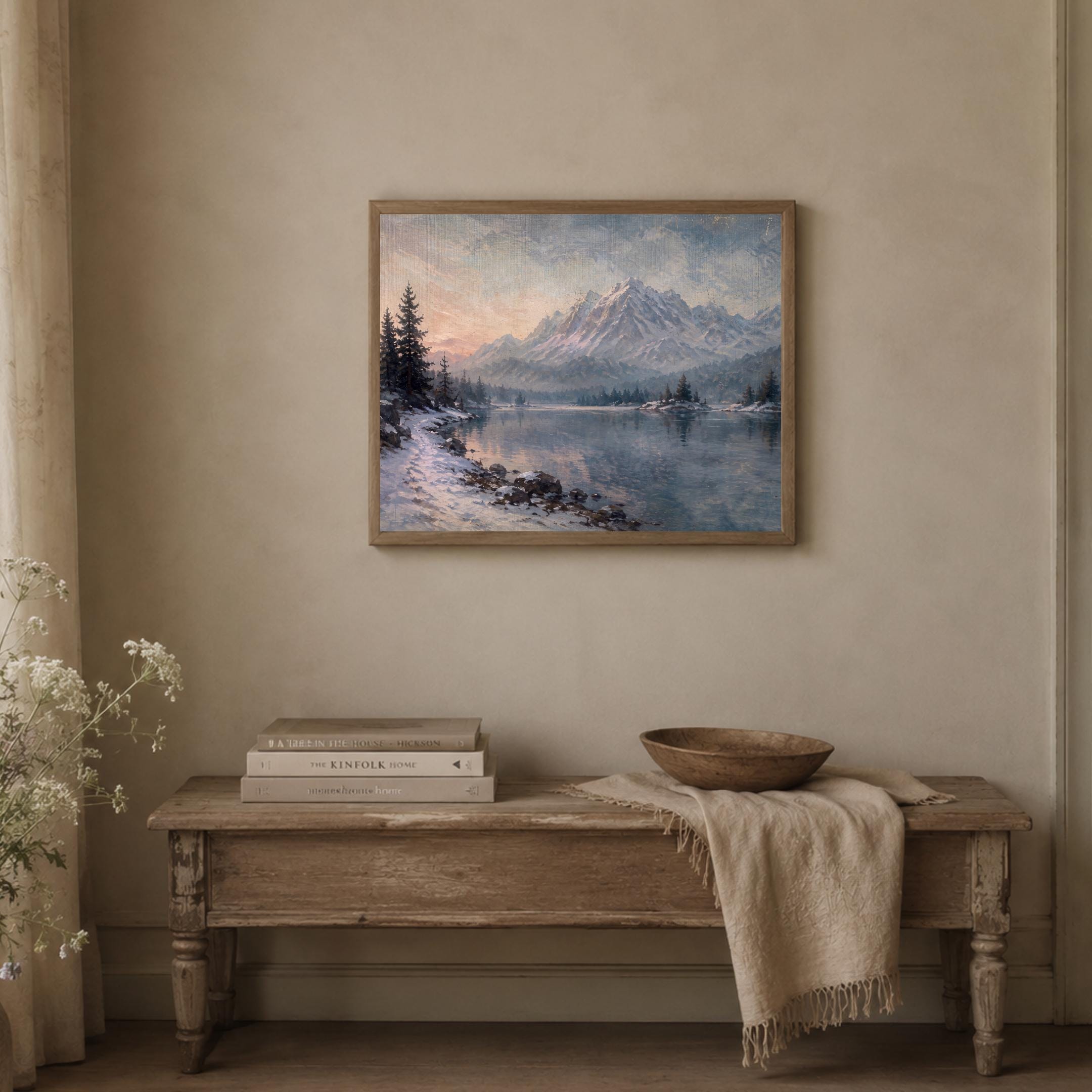 Eibsee-Inspired Winter Lake & Peaks — image 5