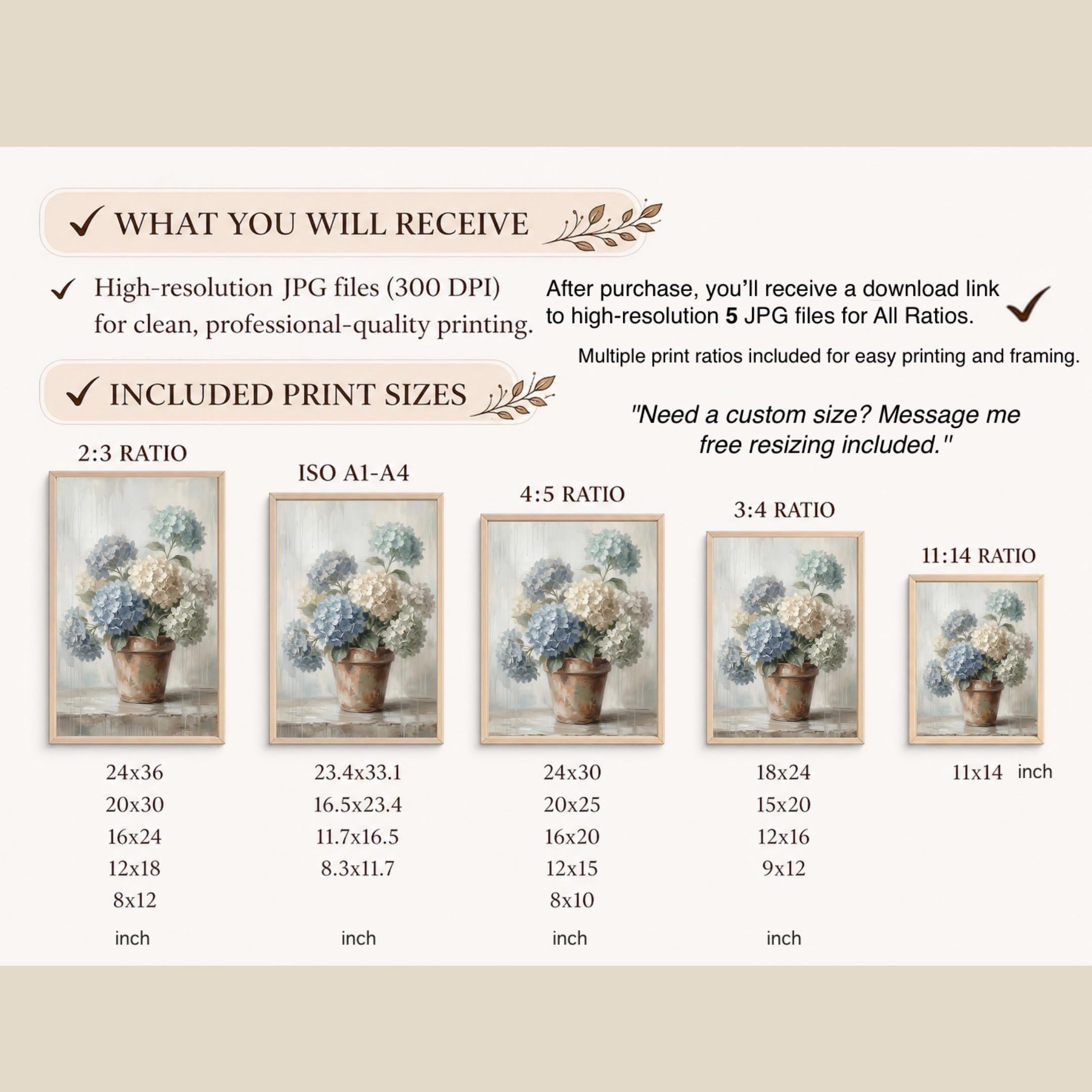 Fall Dahlia Wall Art, Cream Floral Vase Print, Burgundy Autumn Leaf Decor (Digital Download) — image 10