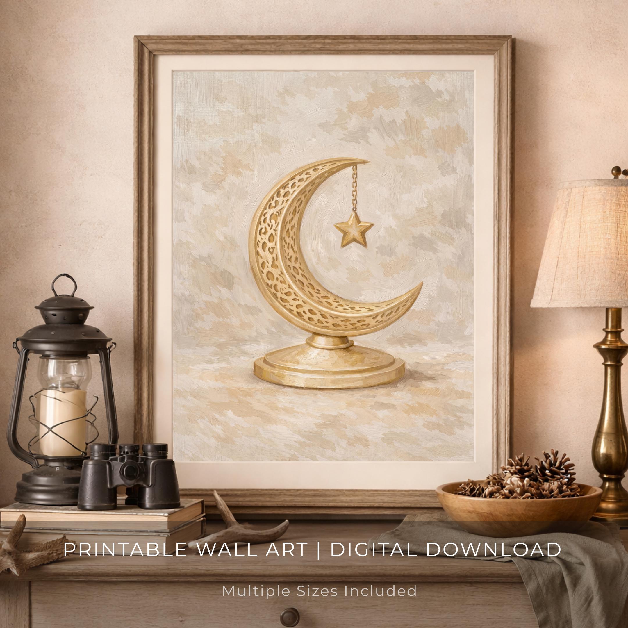 Ornamental Crescent & Hanging Star — image 3